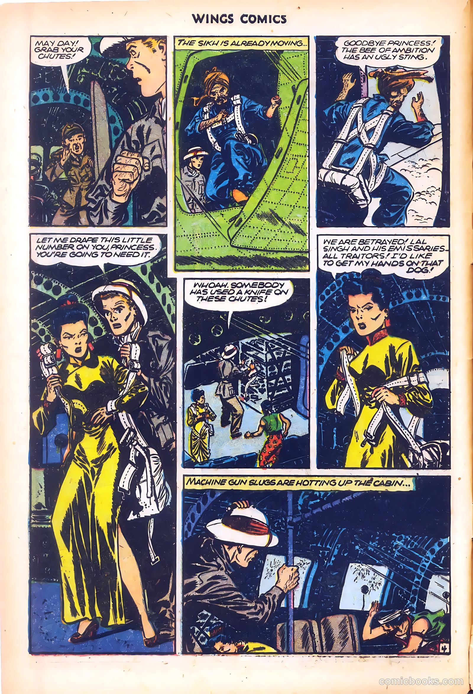 Wings Comics #69 (1946) — page 6 of 52