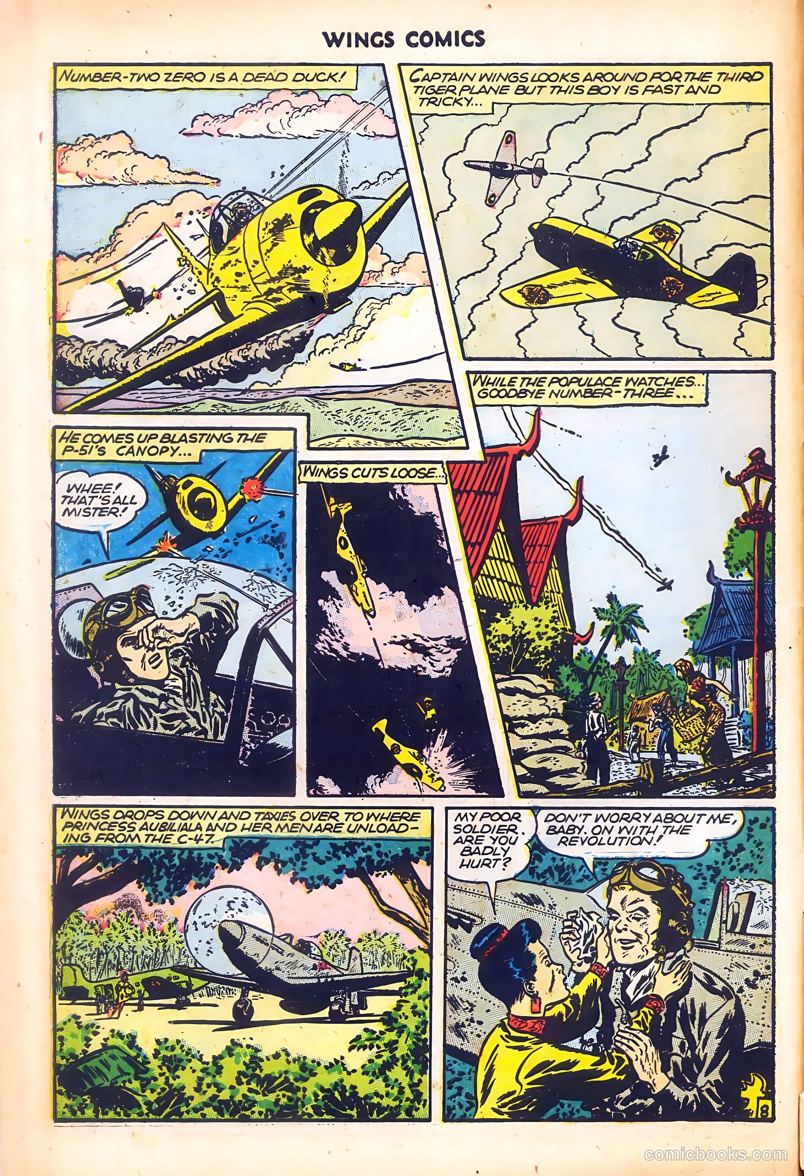 Wings Comics #69 (1946) — page 10 of 52