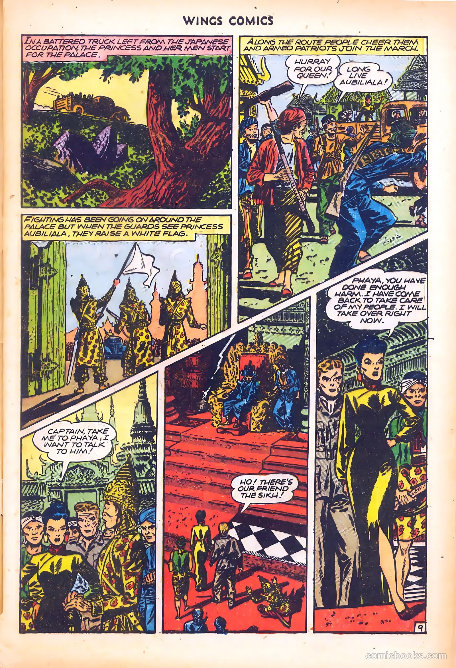 Wings Comics #69 (1946) — page 11 of 52