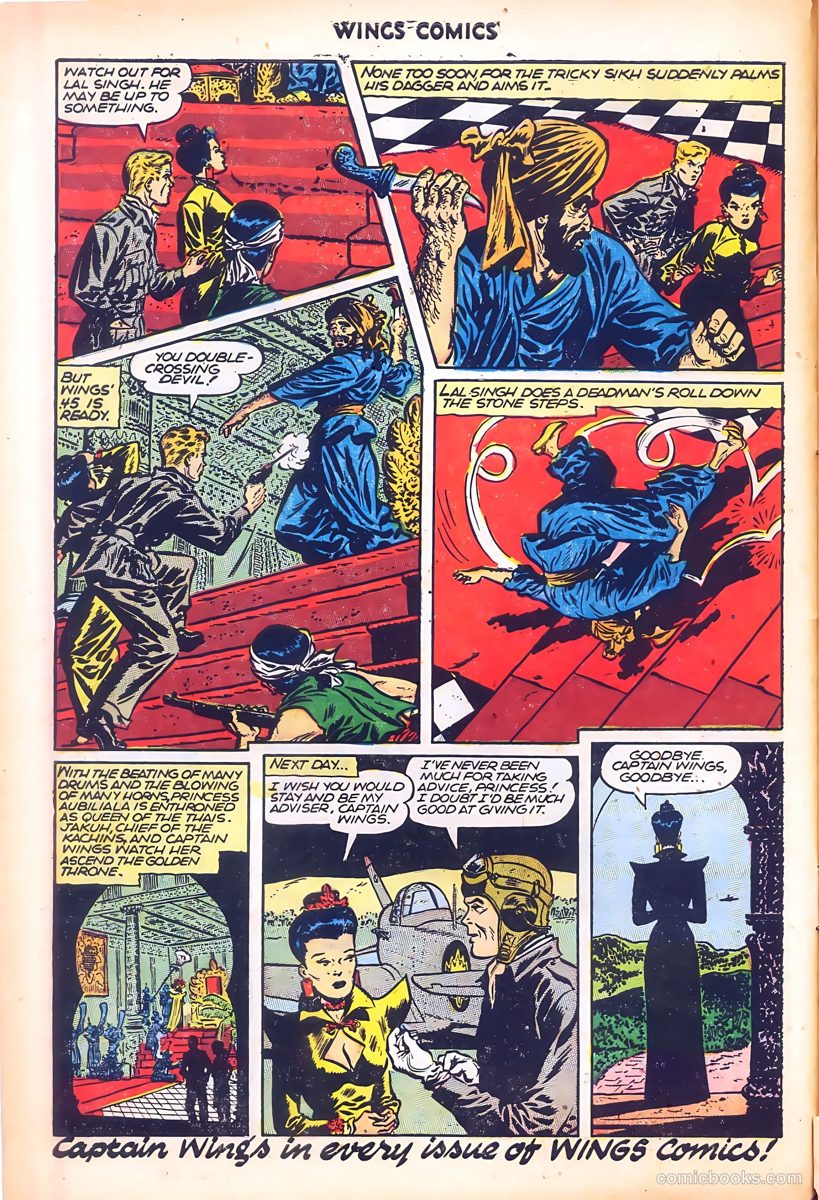 Wings Comics #69 (1946) — page 12 of 52