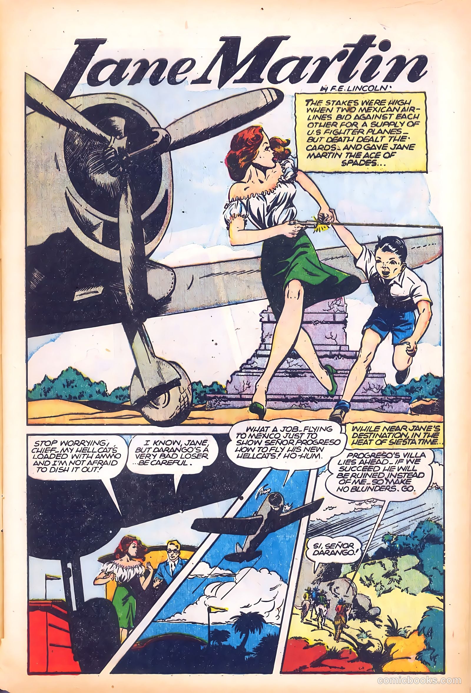 Wings Comics #69 (1946) — page 13 of 52