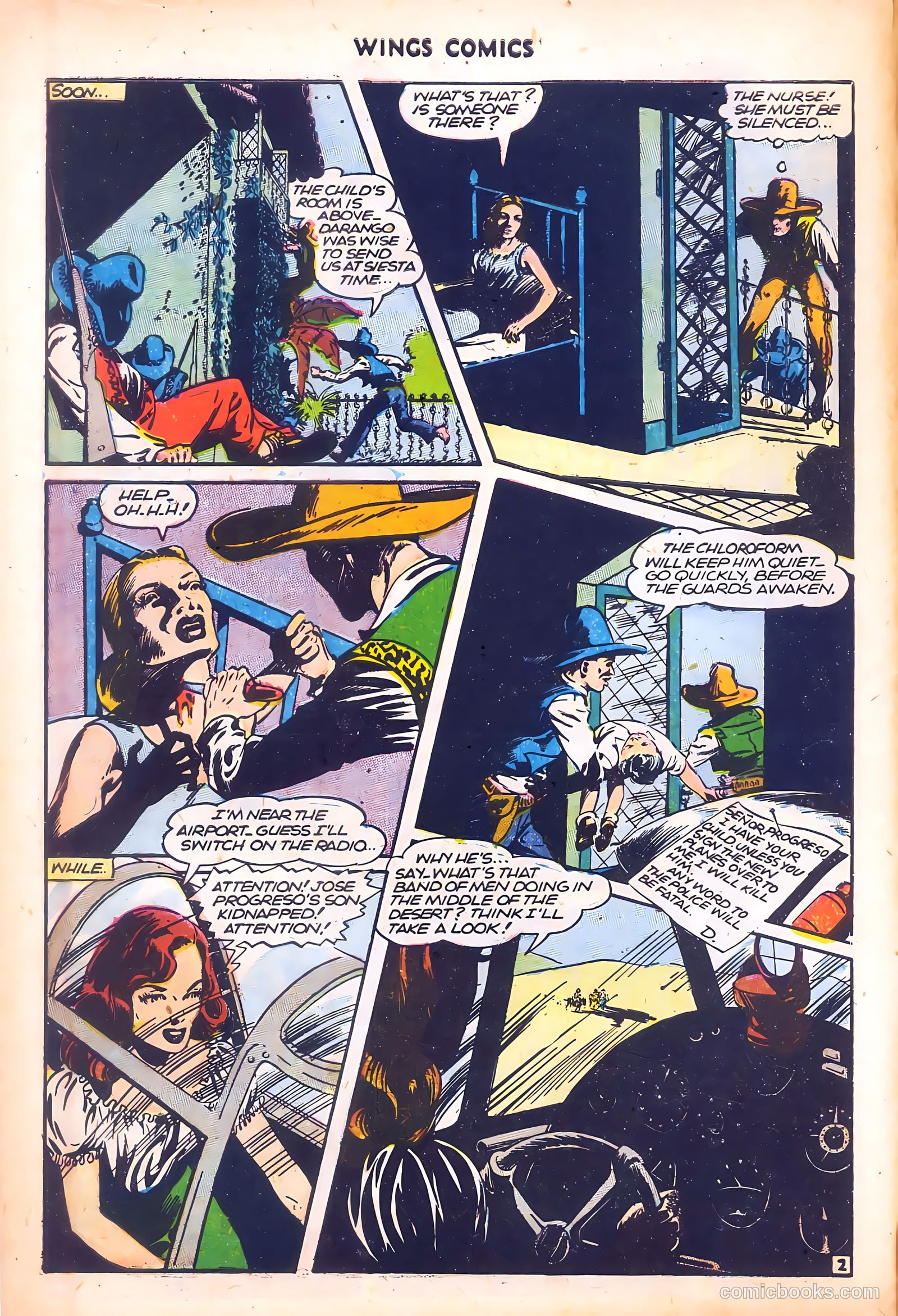 Wings Comics #69 (1946) — page 14 of 52