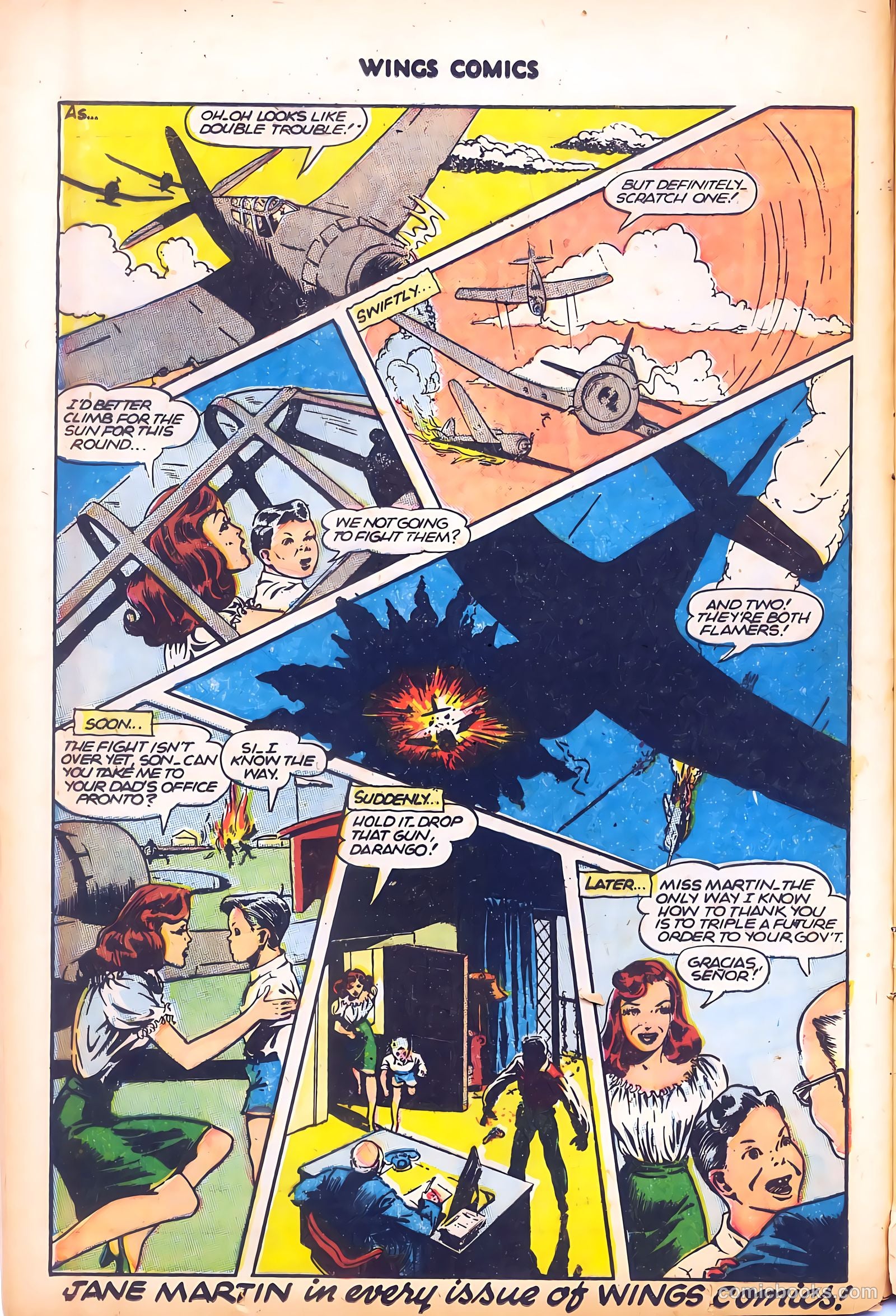 Wings Comics #69 (1946) — page 18 of 52