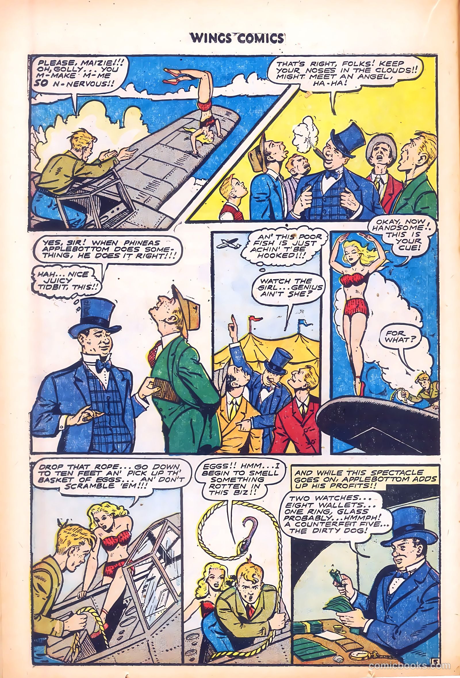 Wings Comics #69 (1946) — page 24 of 52