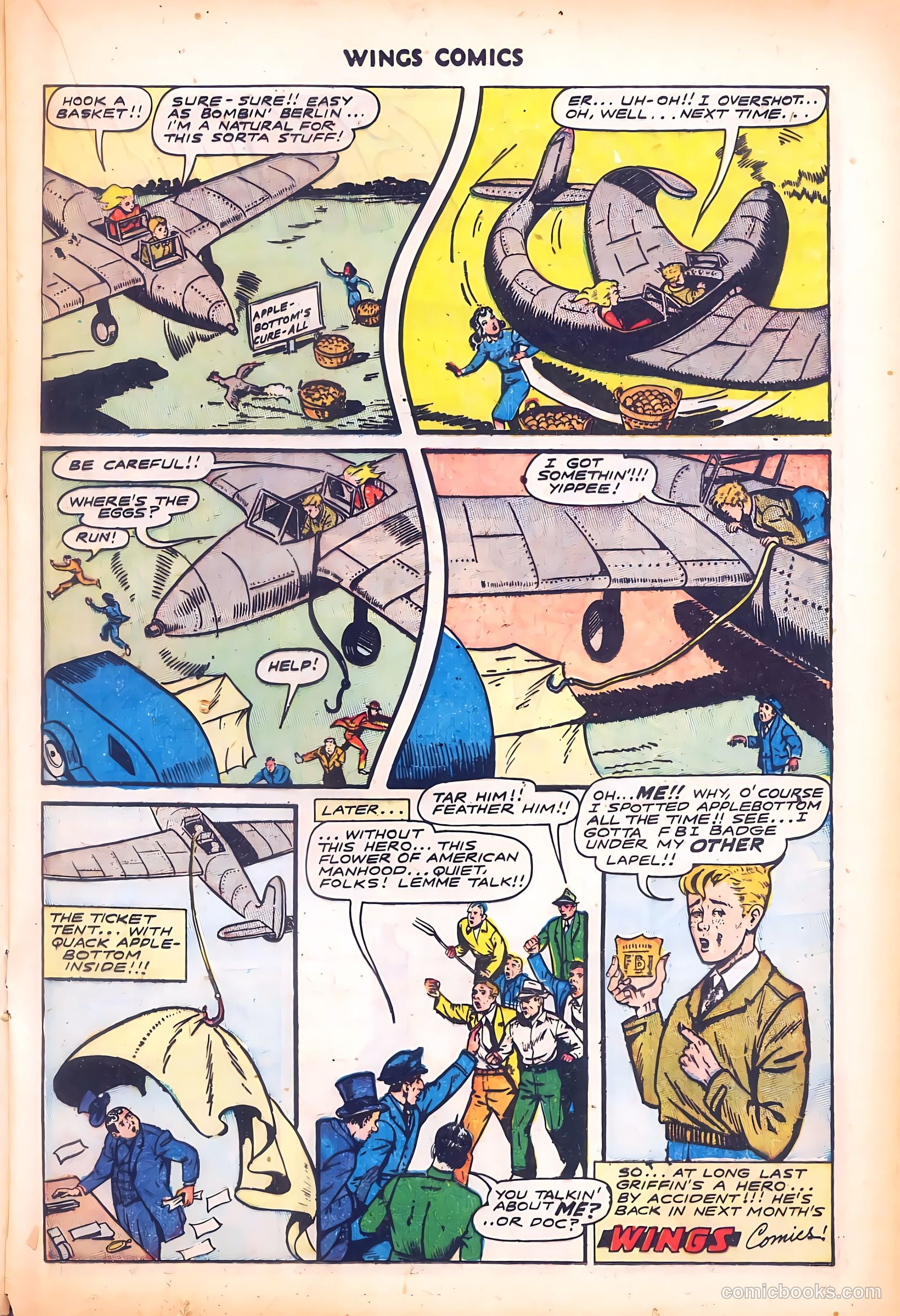 Wings Comics #69 (1946) — page 25 of 52