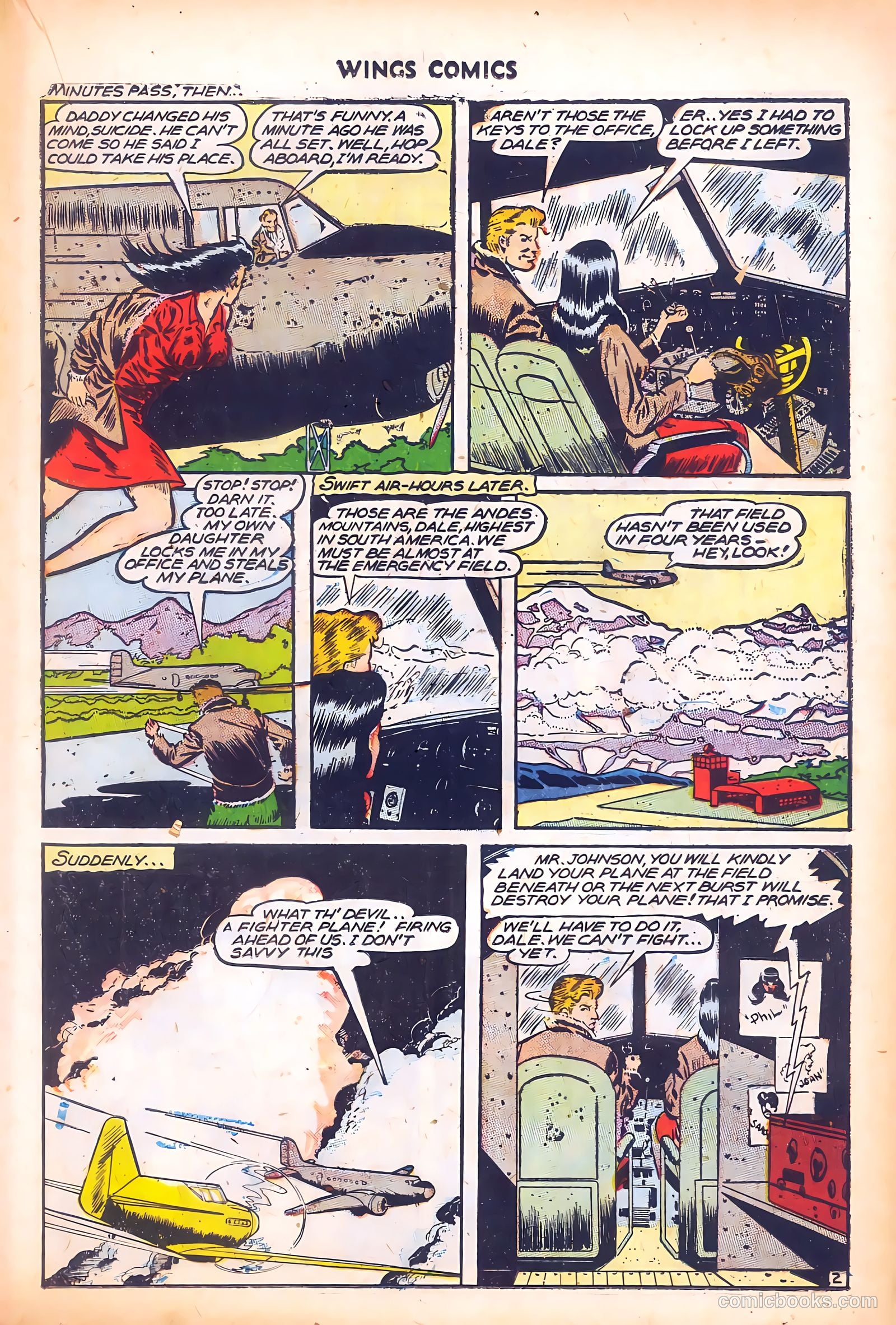 Wings Comics #69 (1946) — page 27 of 52