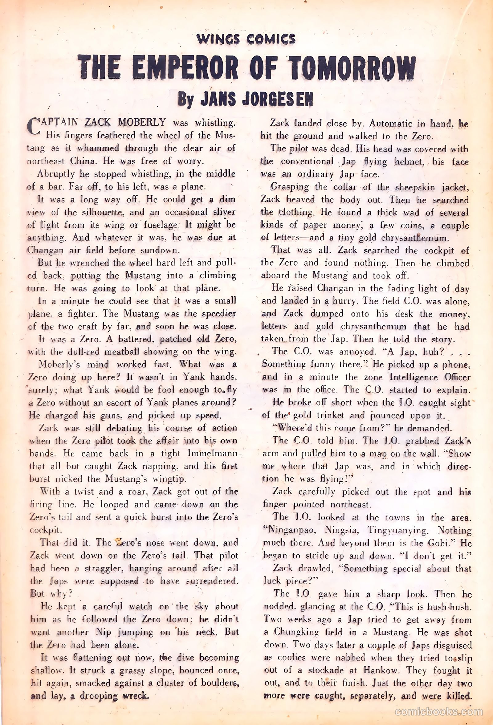 Wings Comics #69 (1946) — page 32 of 52