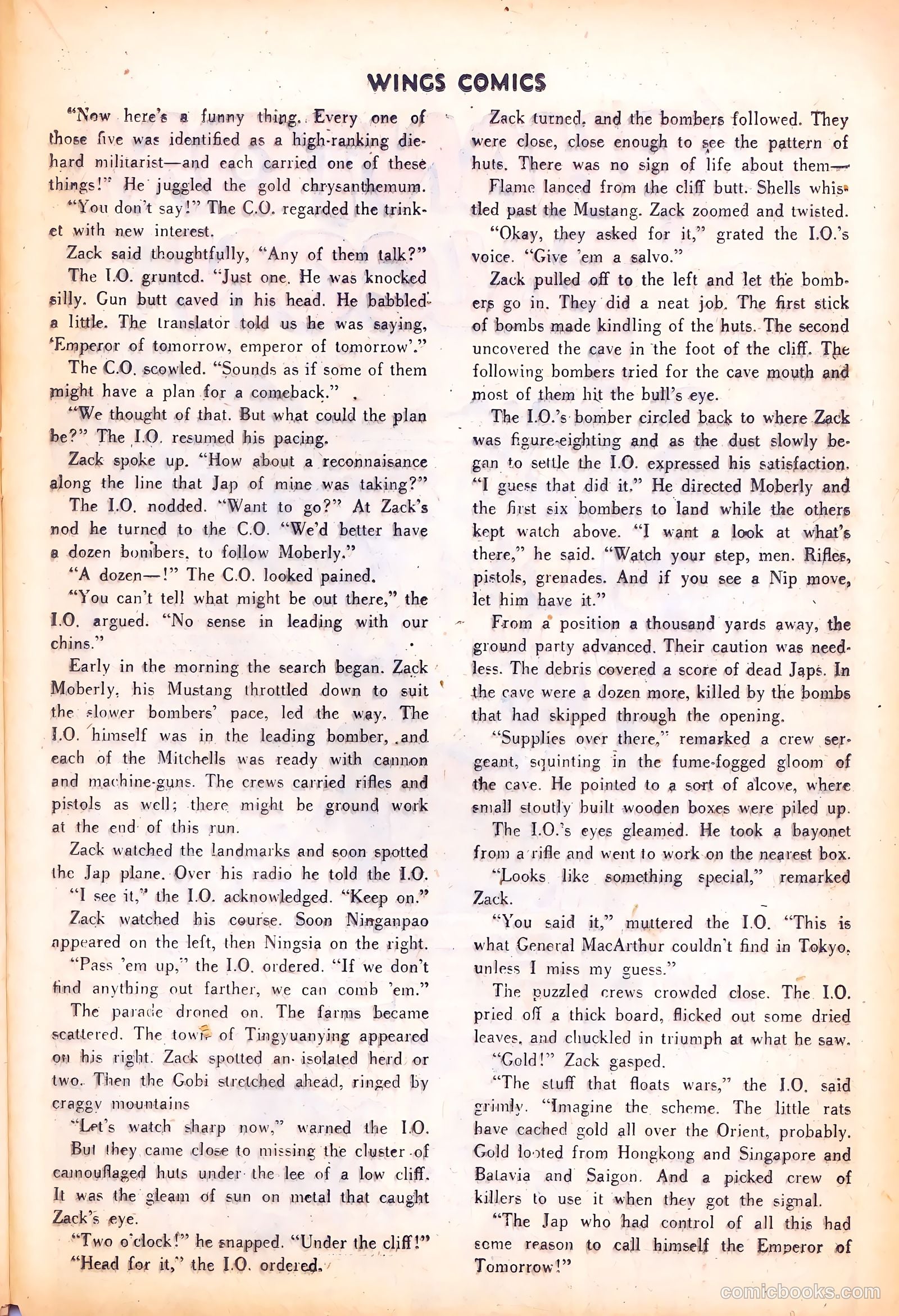 Wings Comics #69 (1946) — page 33 of 52