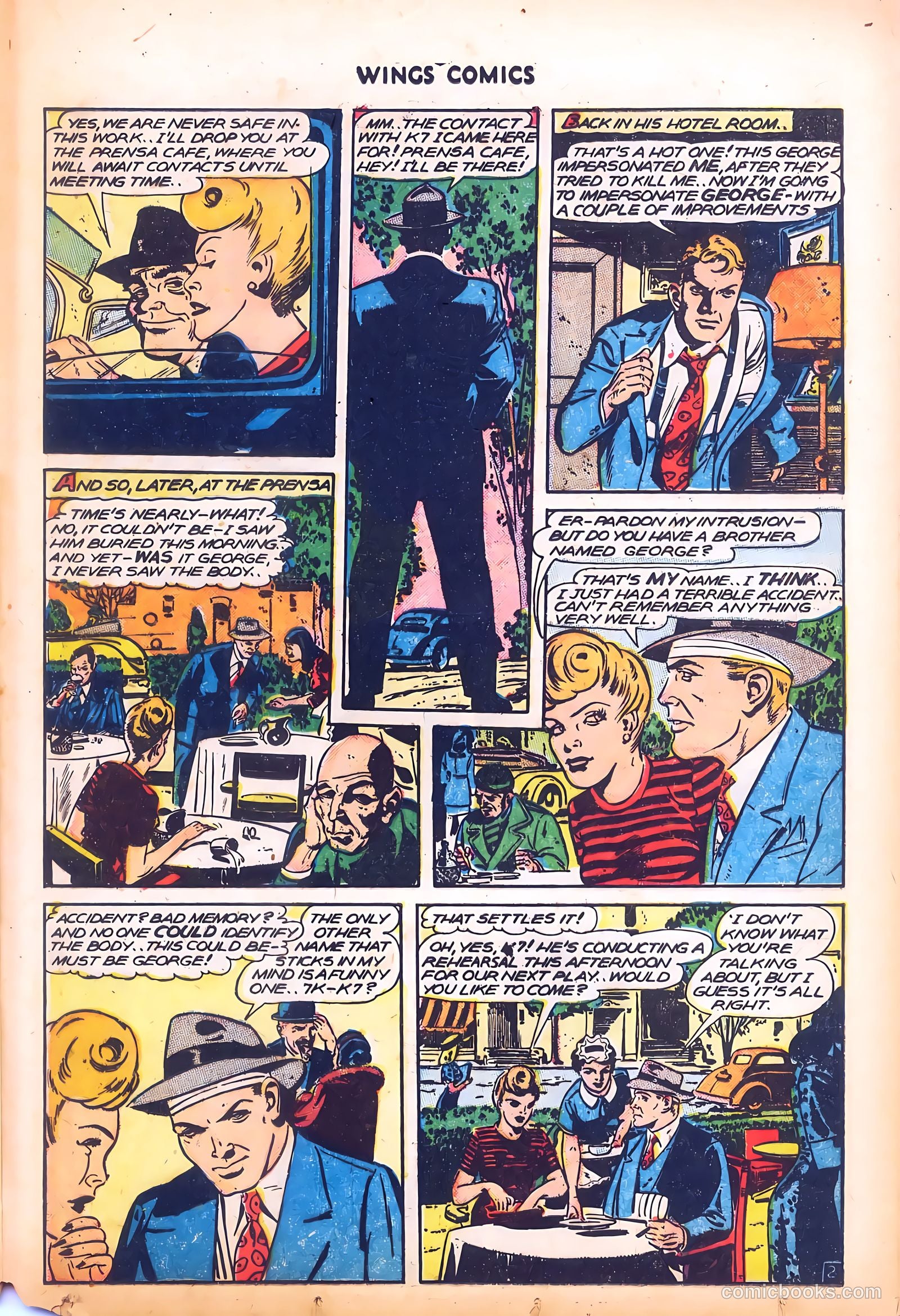 Wings Comics #69 (1946) — page 35 of 52