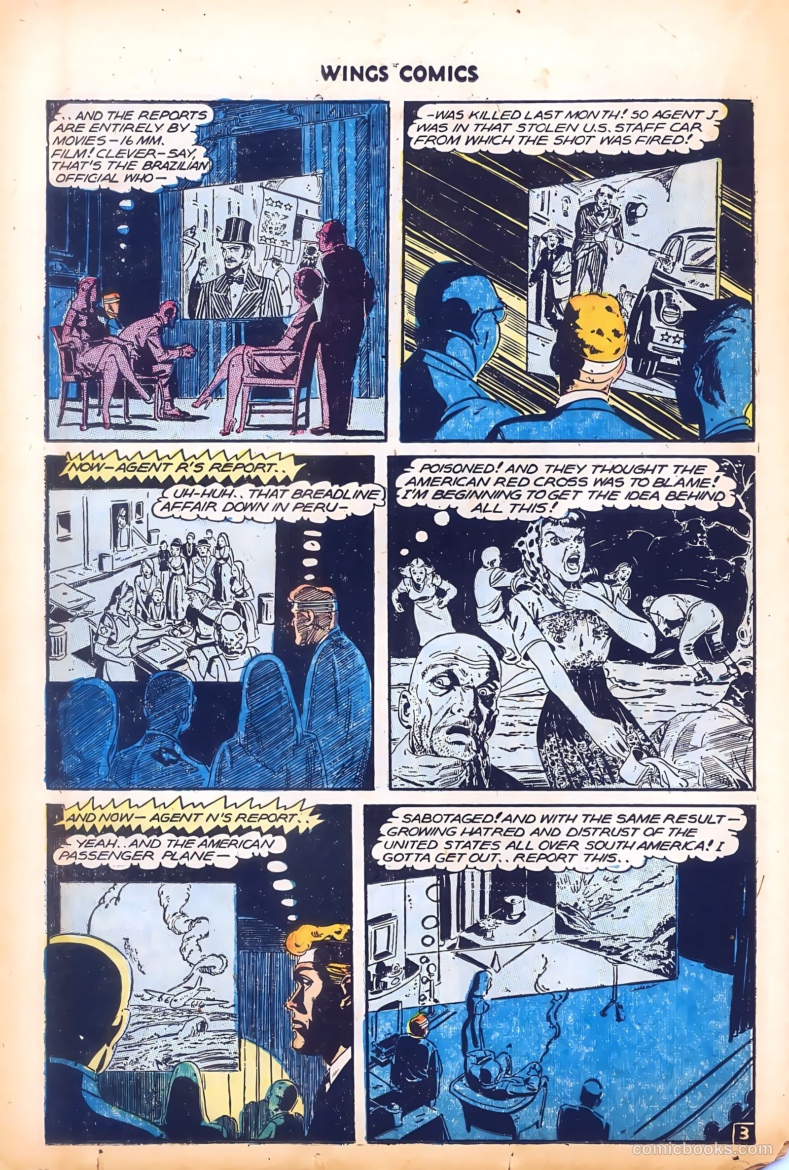 Wings Comics #69 (1946) — page 36 of 52