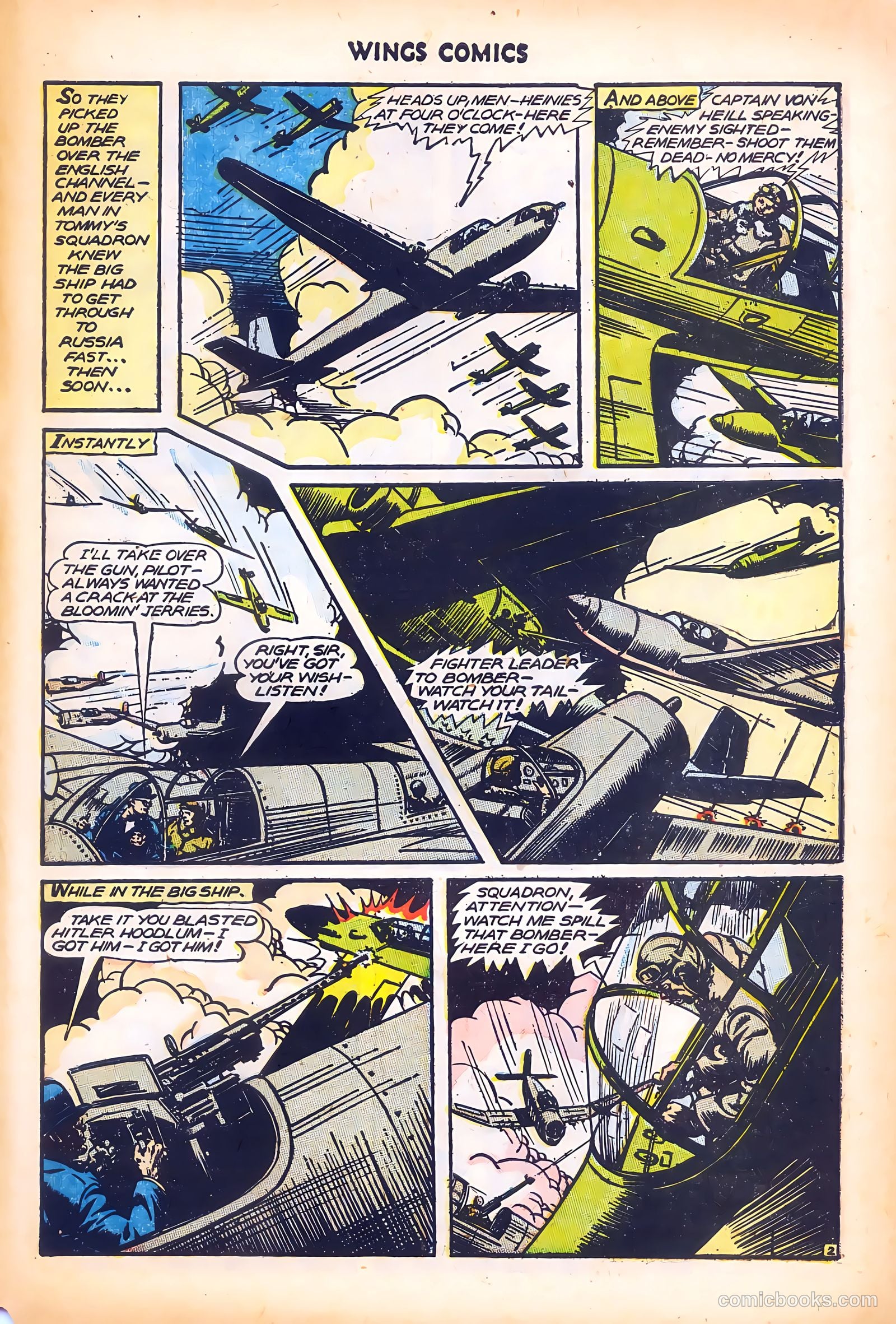 Wings Comics #69 (1946) — page 43 of 52