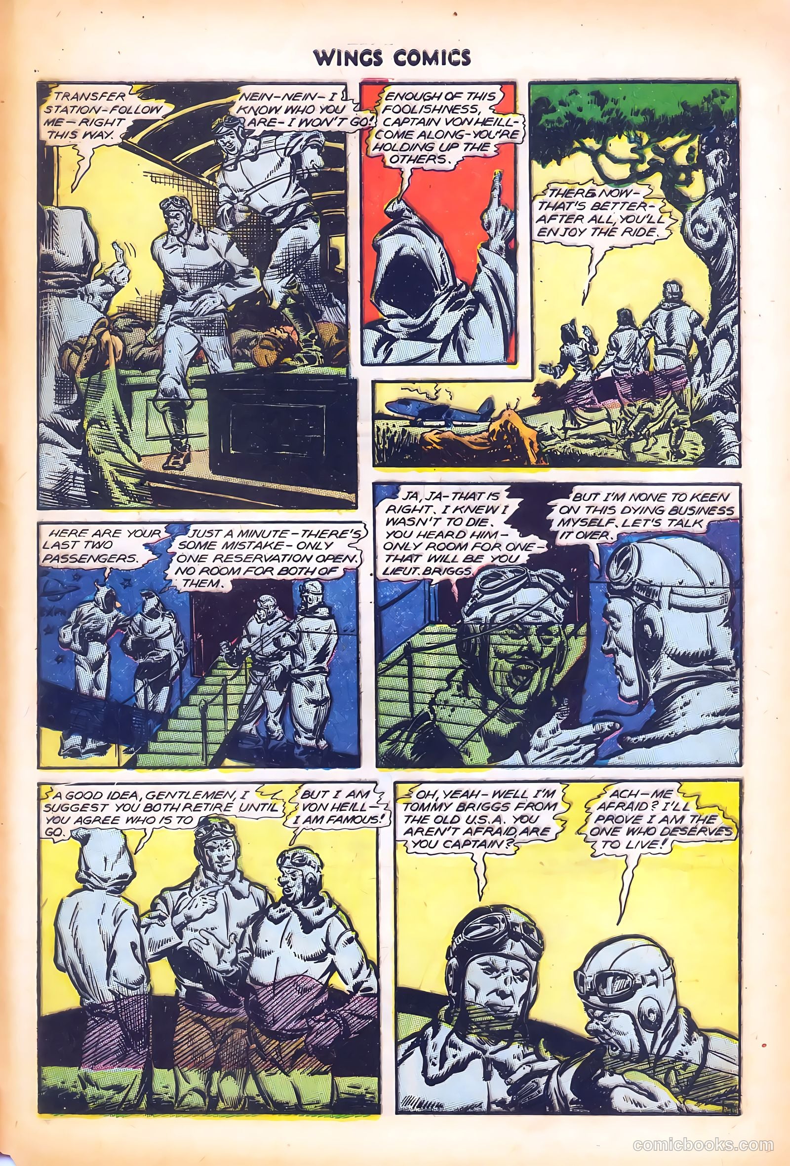 Wings Comics #69 (1946) — page 45 of 52