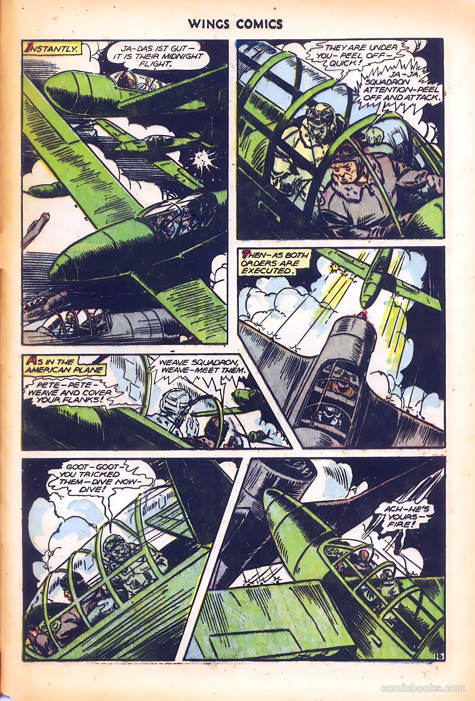 Wings Comics #69 (1946) — page 47 of 52