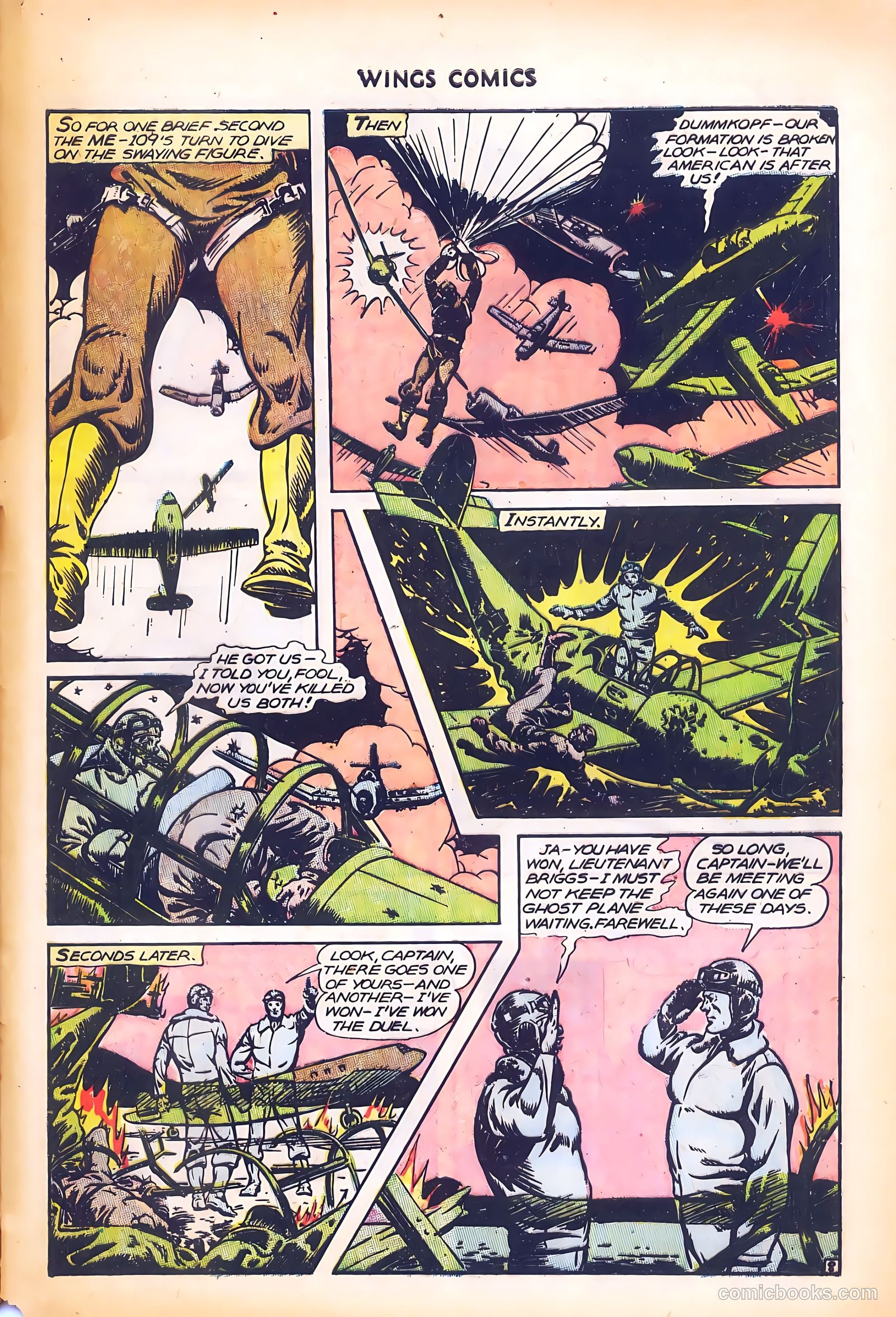 Wings Comics #69 (1946) — page 49 of 52