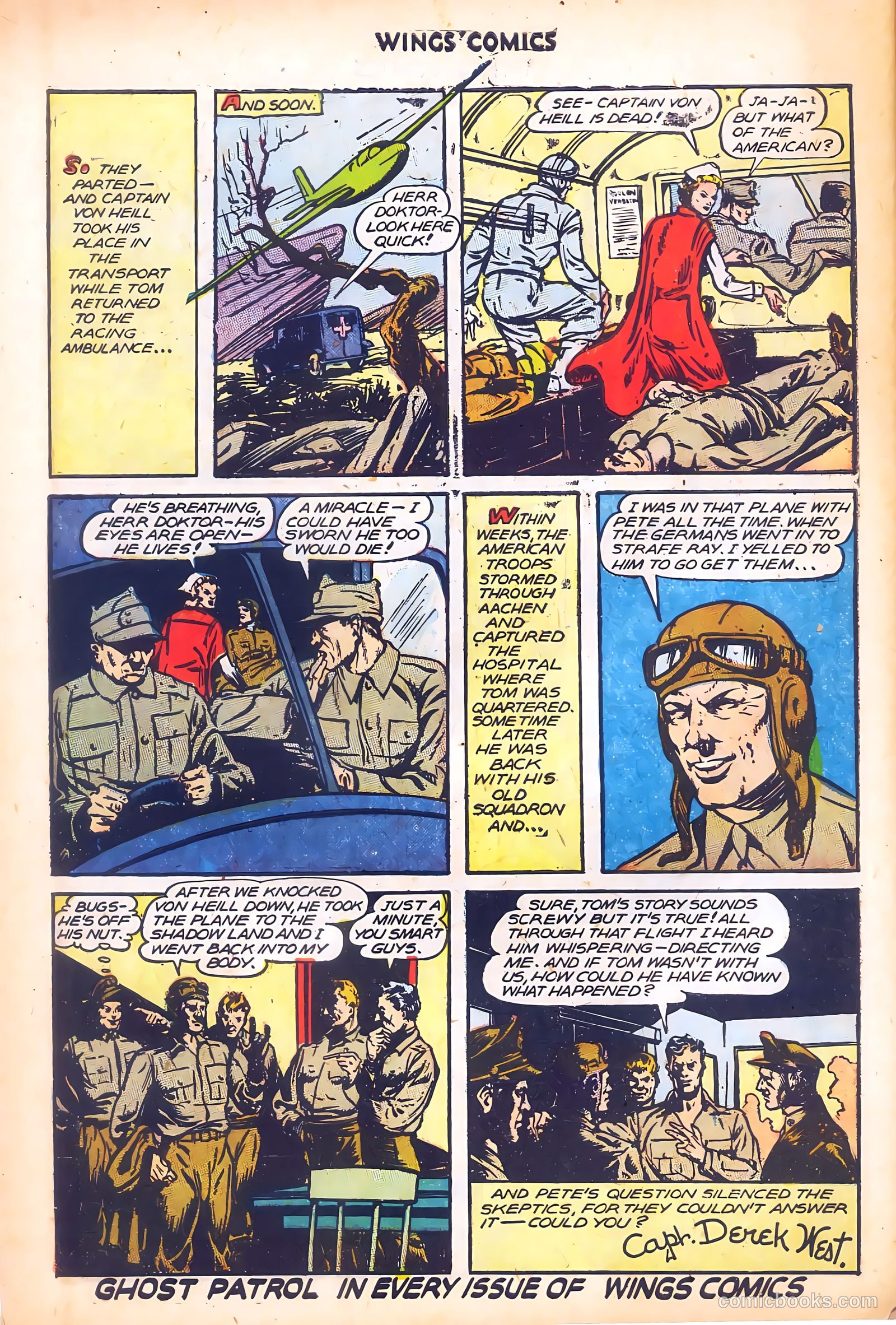 Wings Comics #69 (1946) — page 50 of 52