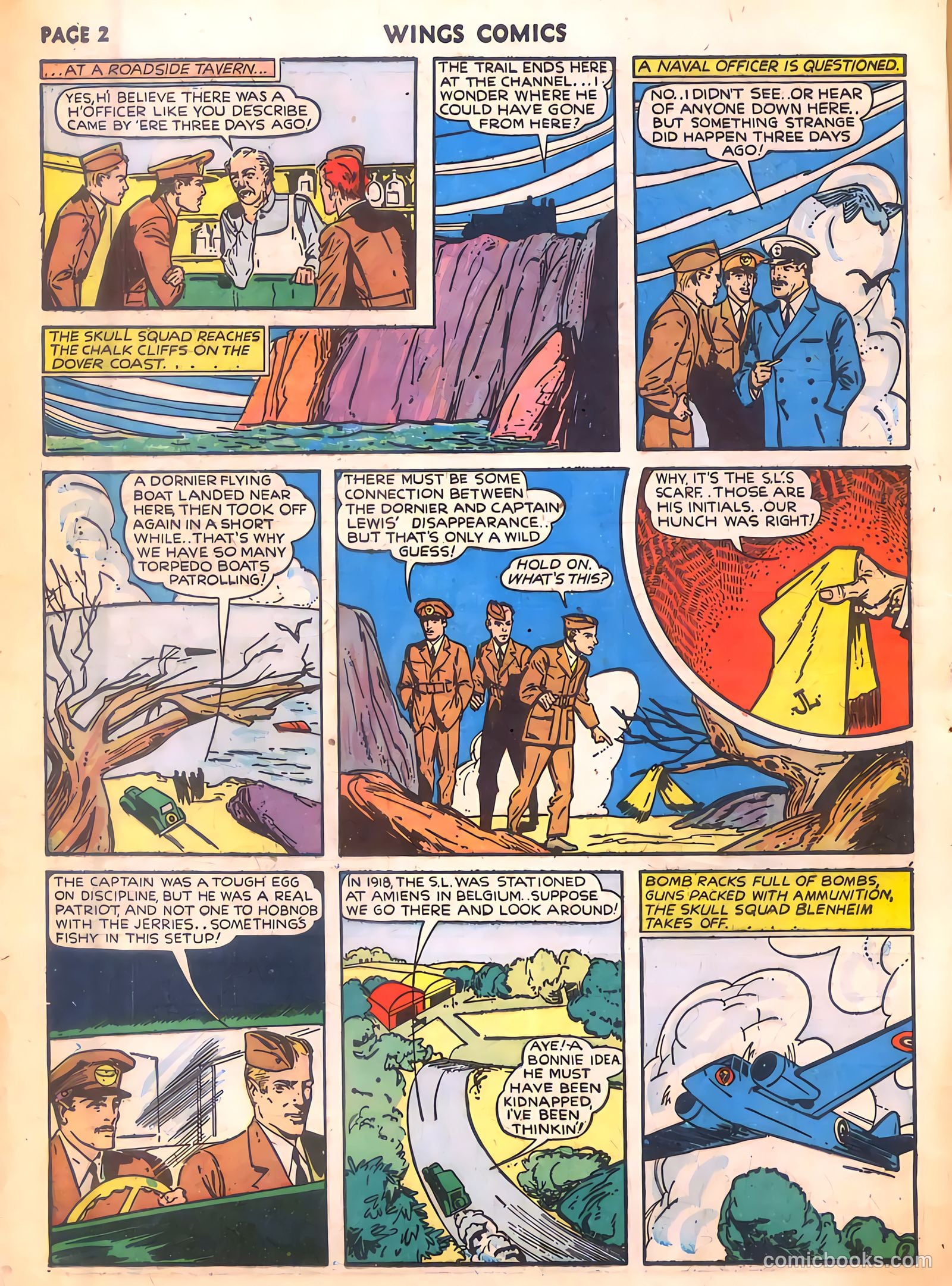Wings Comics #7 (1941) — page 4 of 68