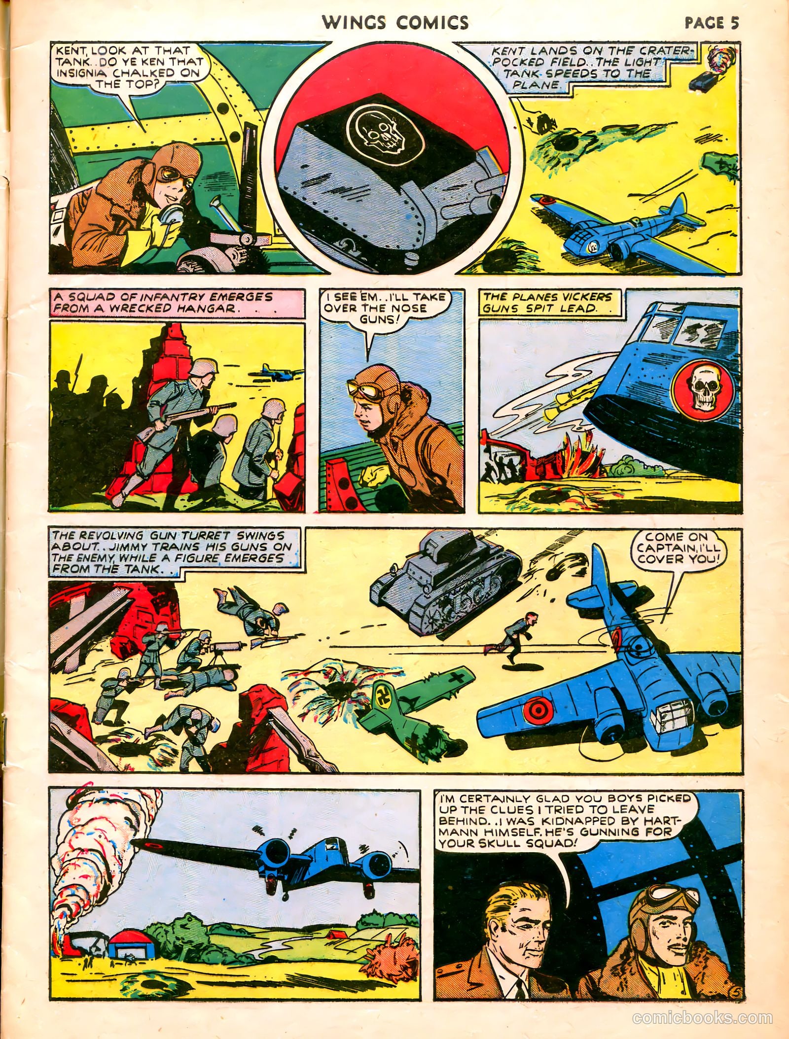 Wings Comics #7 (1941) — page 7 of 68