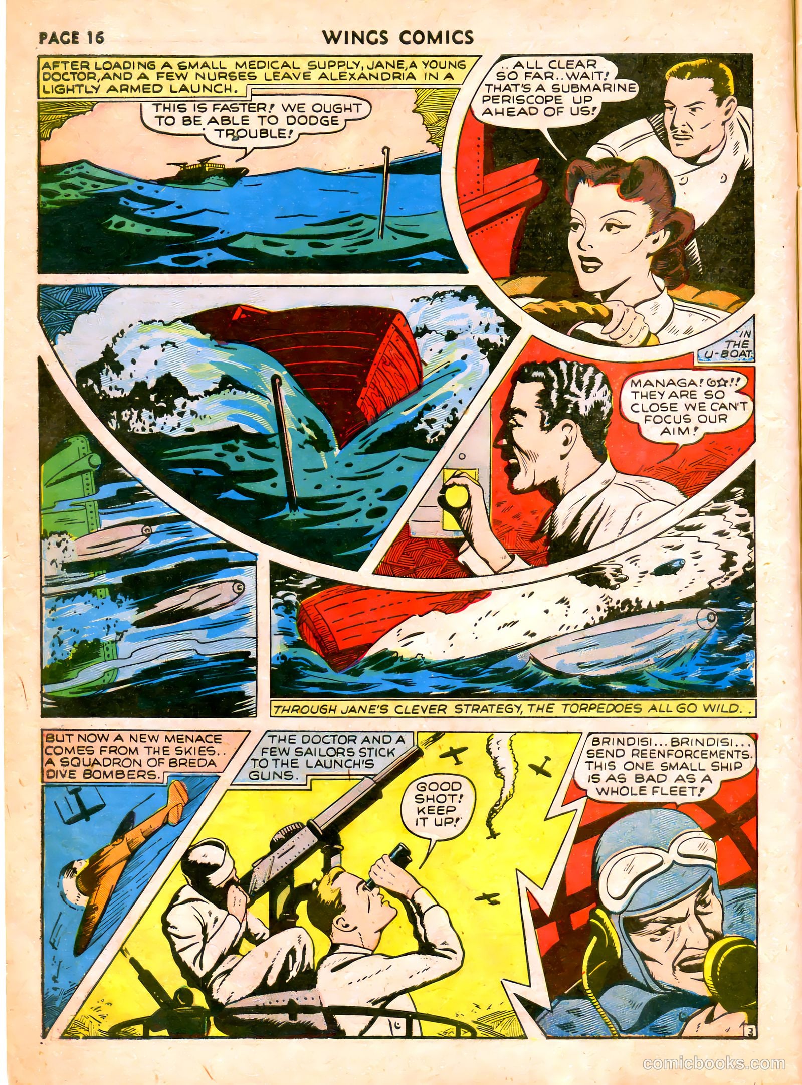 Wings Comics #7 (1941) — page 18 of 68