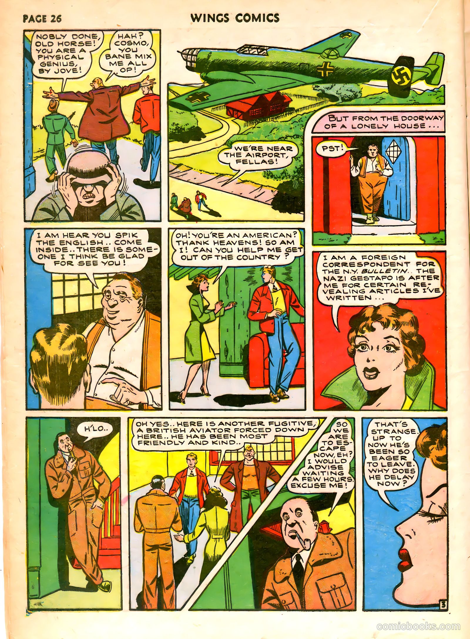 Wings Comics #7 (1941) — page 28 of 68