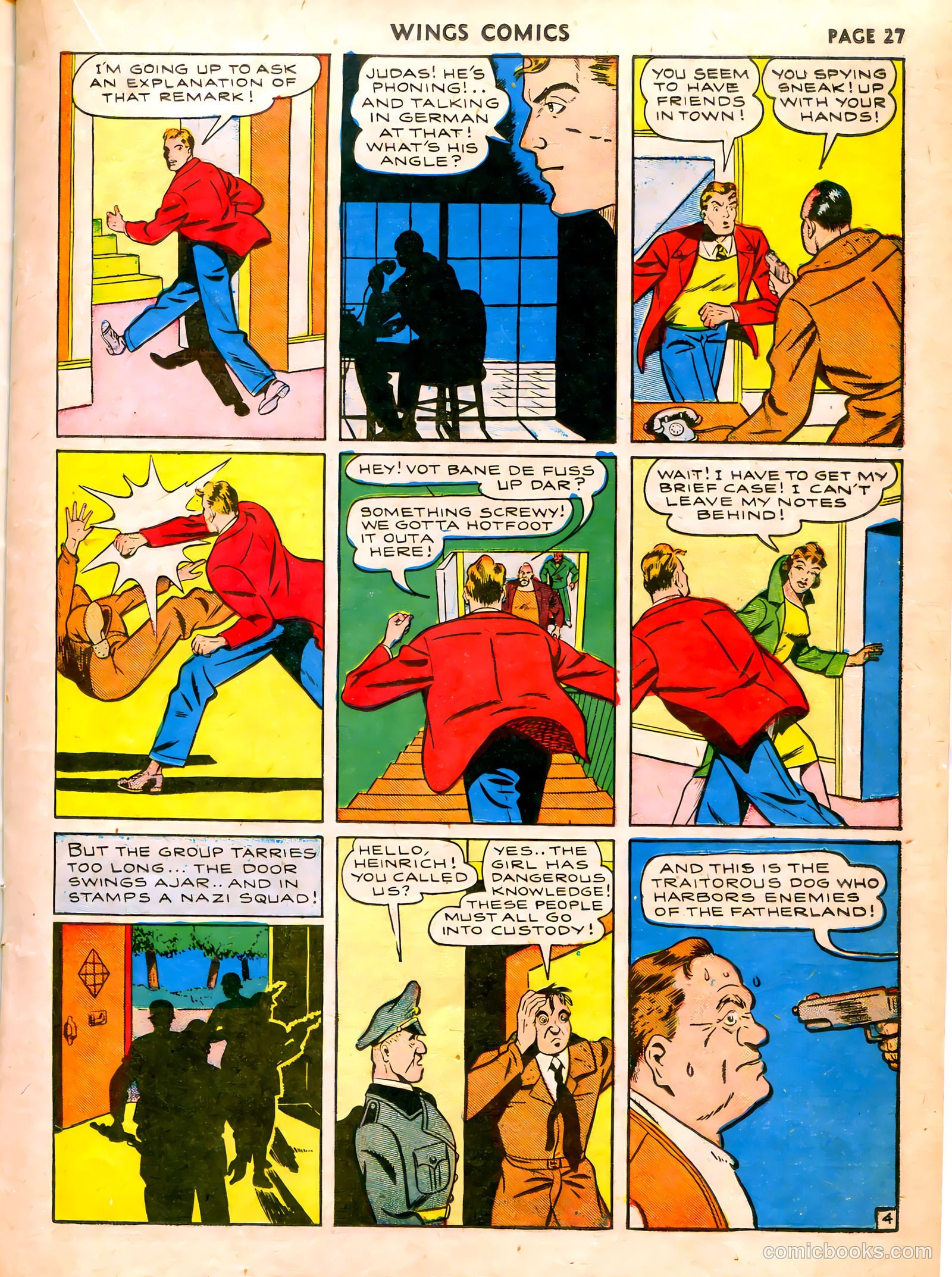 Wings Comics #7 (1941) — page 29 of 68