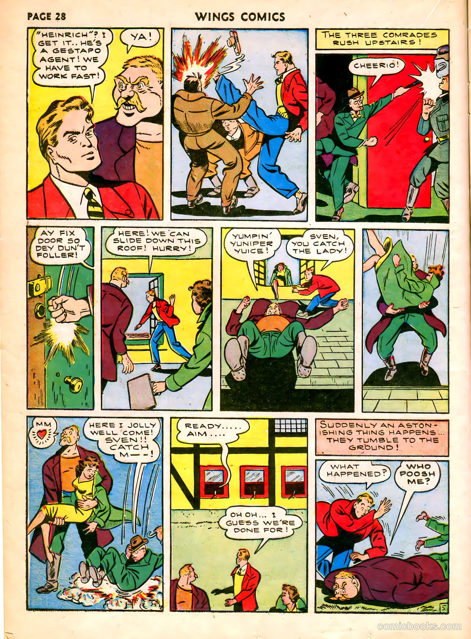 Wings Comics #7 (1941) — page 30 of 68