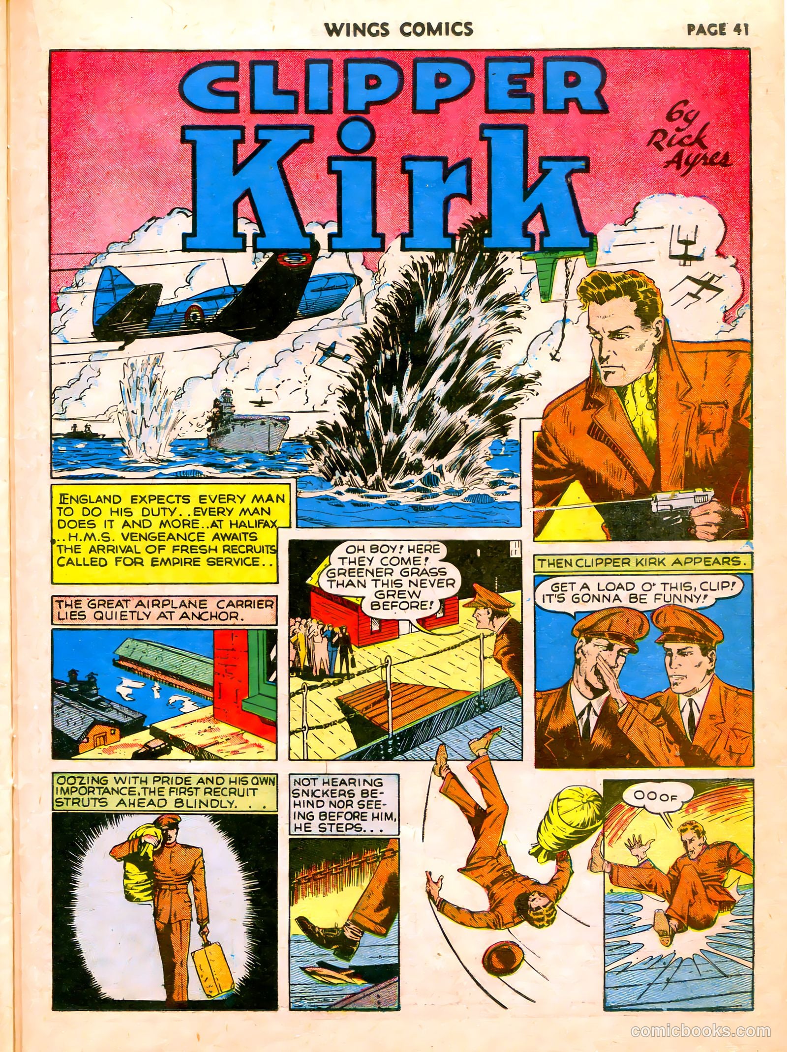 Wings Comics #7 (1941) — page 43 of 68