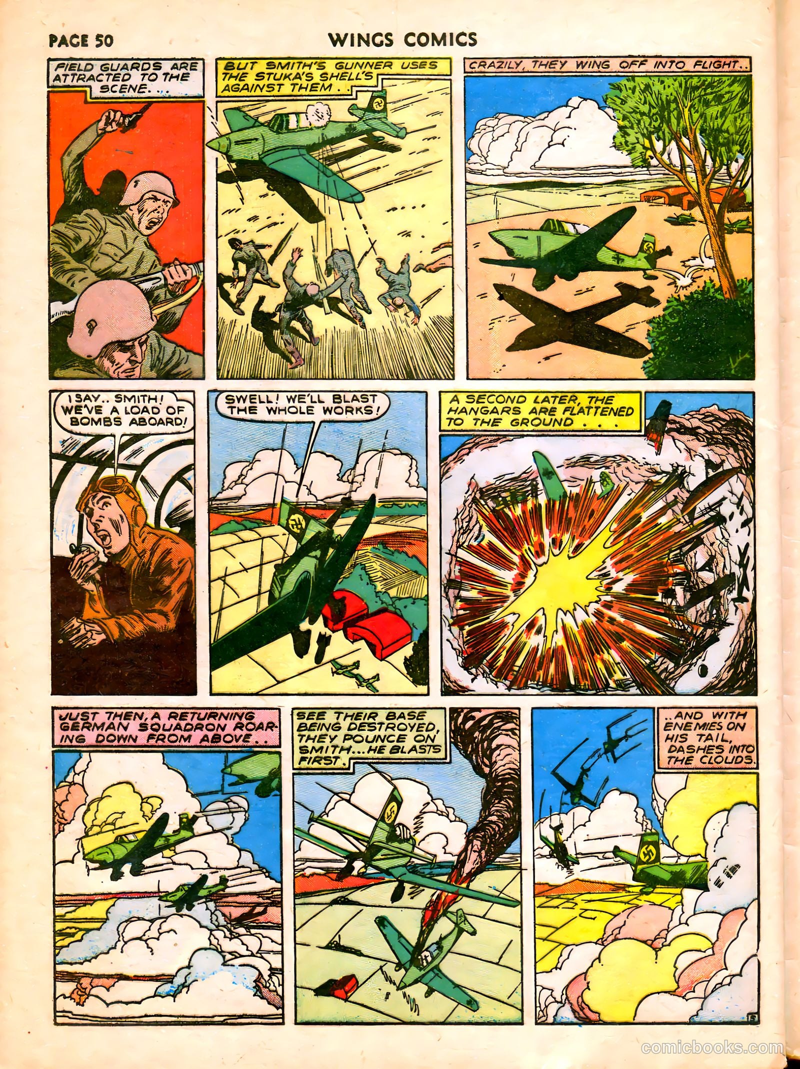 Wings Comics #7 (1941) — page 52 of 68