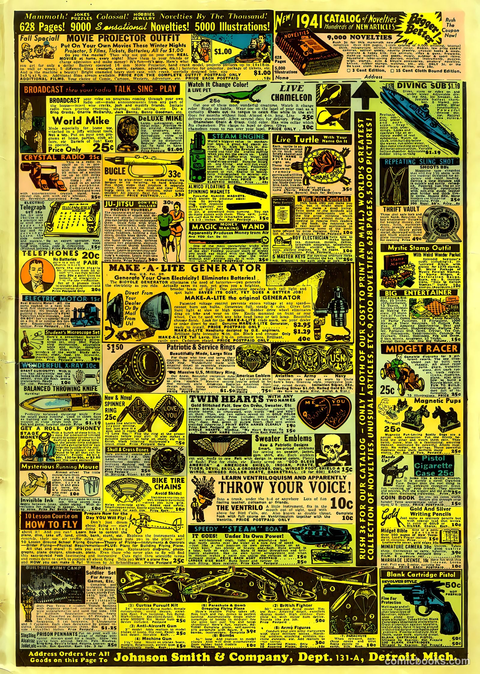 Wings Comics #7 (1941) — page 67 of 68