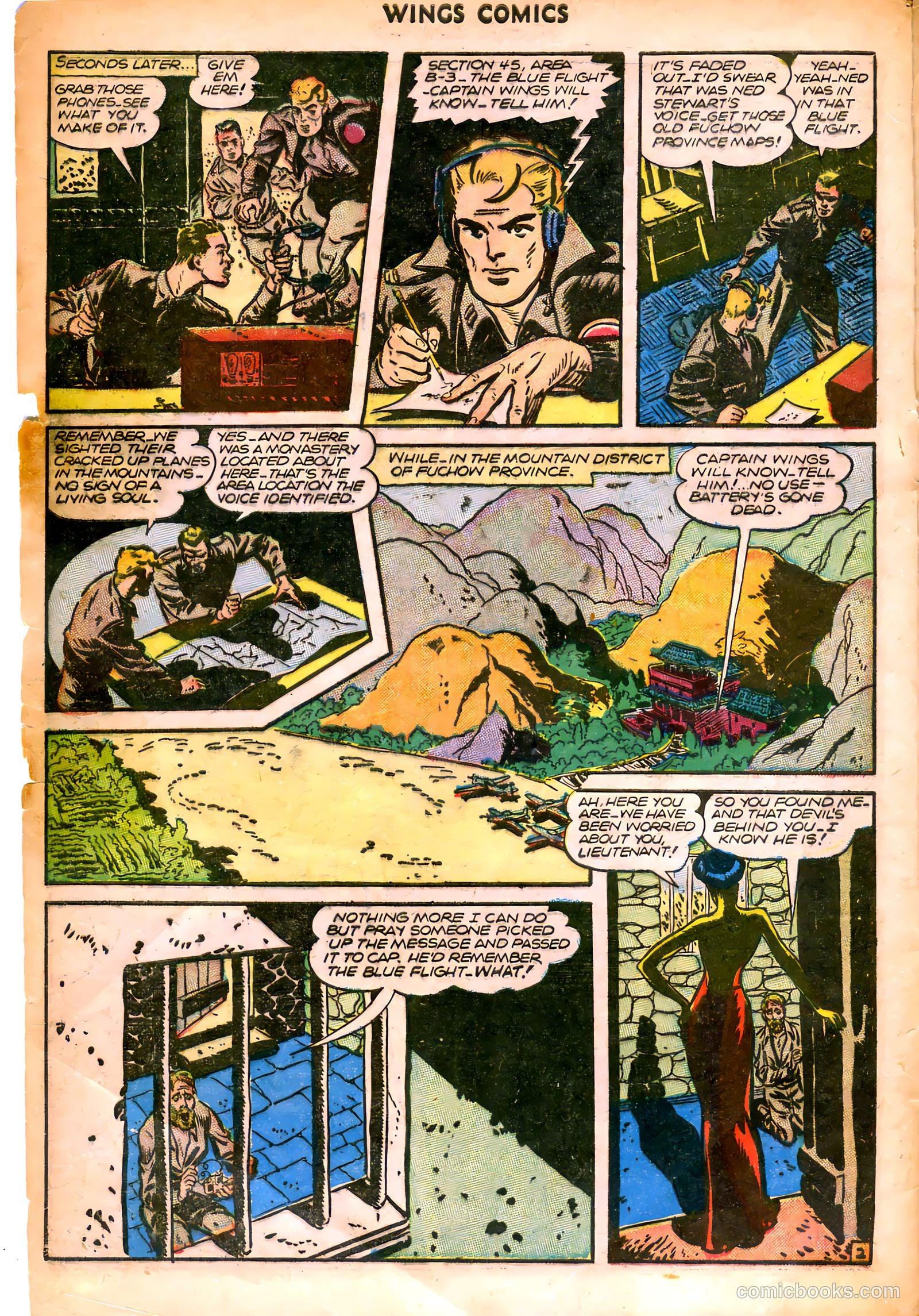 Wings Comics #70 (1946) — page 4 of 52