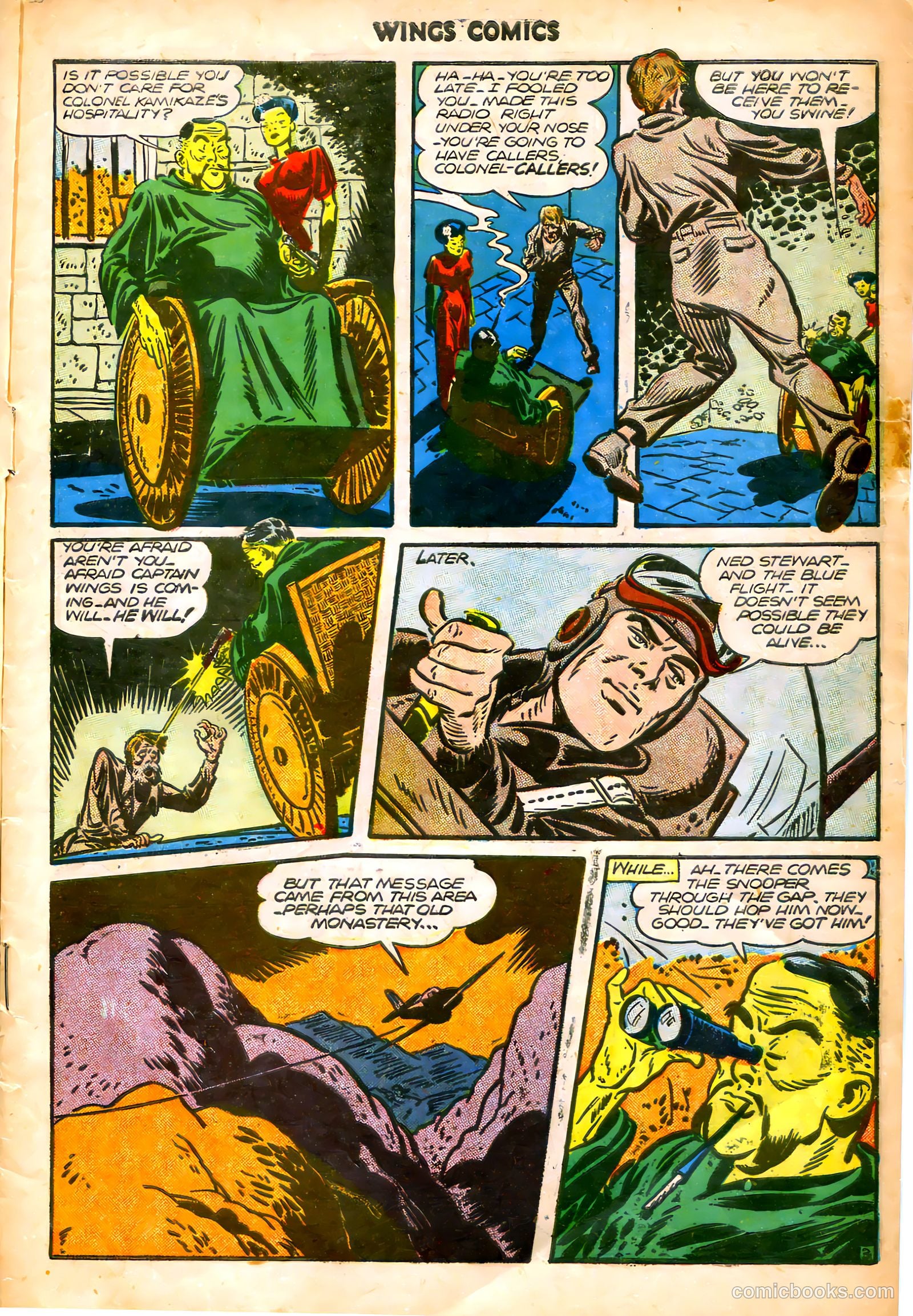 Wings Comics #70 (1946) — page 5 of 52