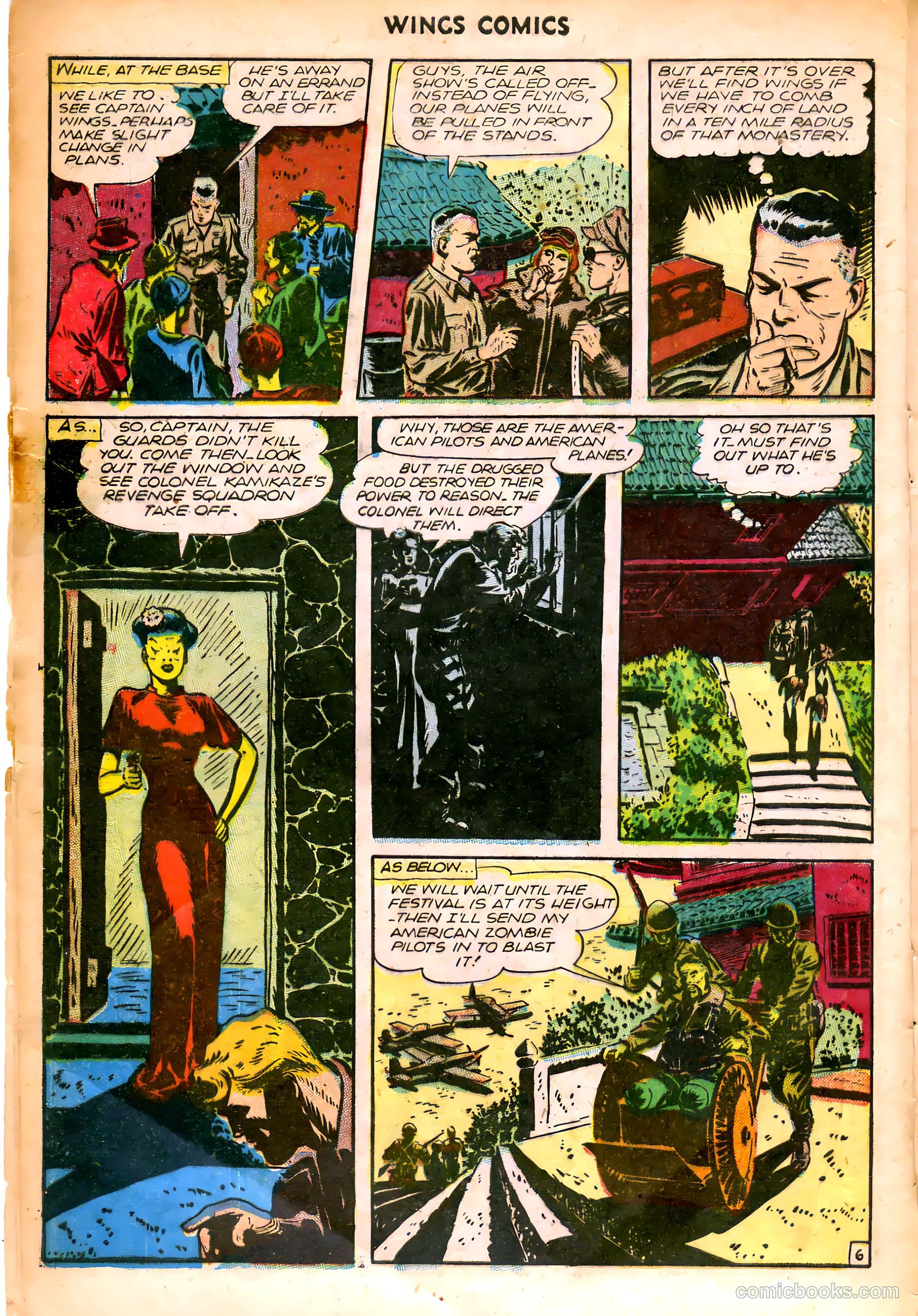 Wings Comics #70 (1946) — page 8 of 52