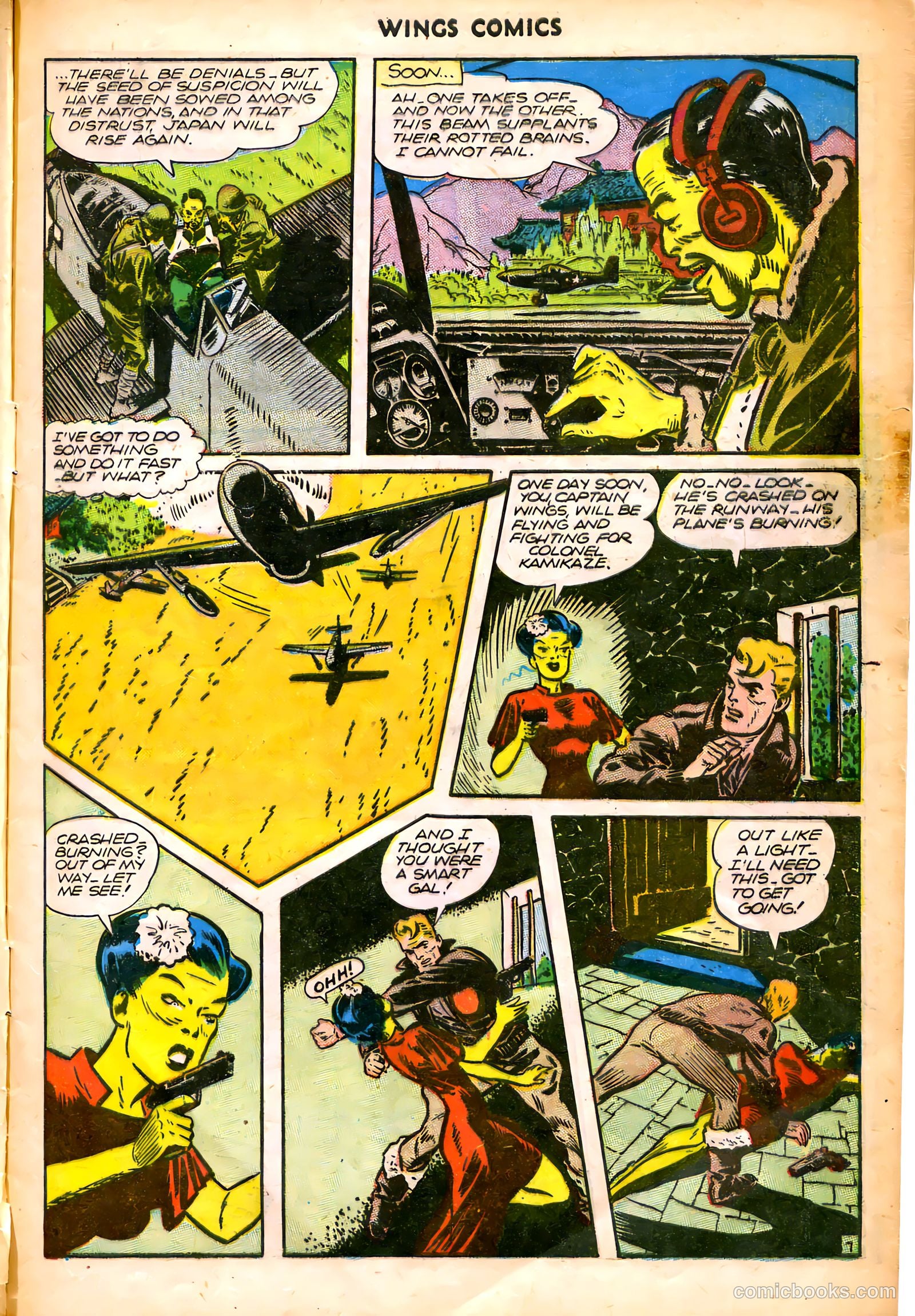 Wings Comics #70 (1946) — page 9 of 52