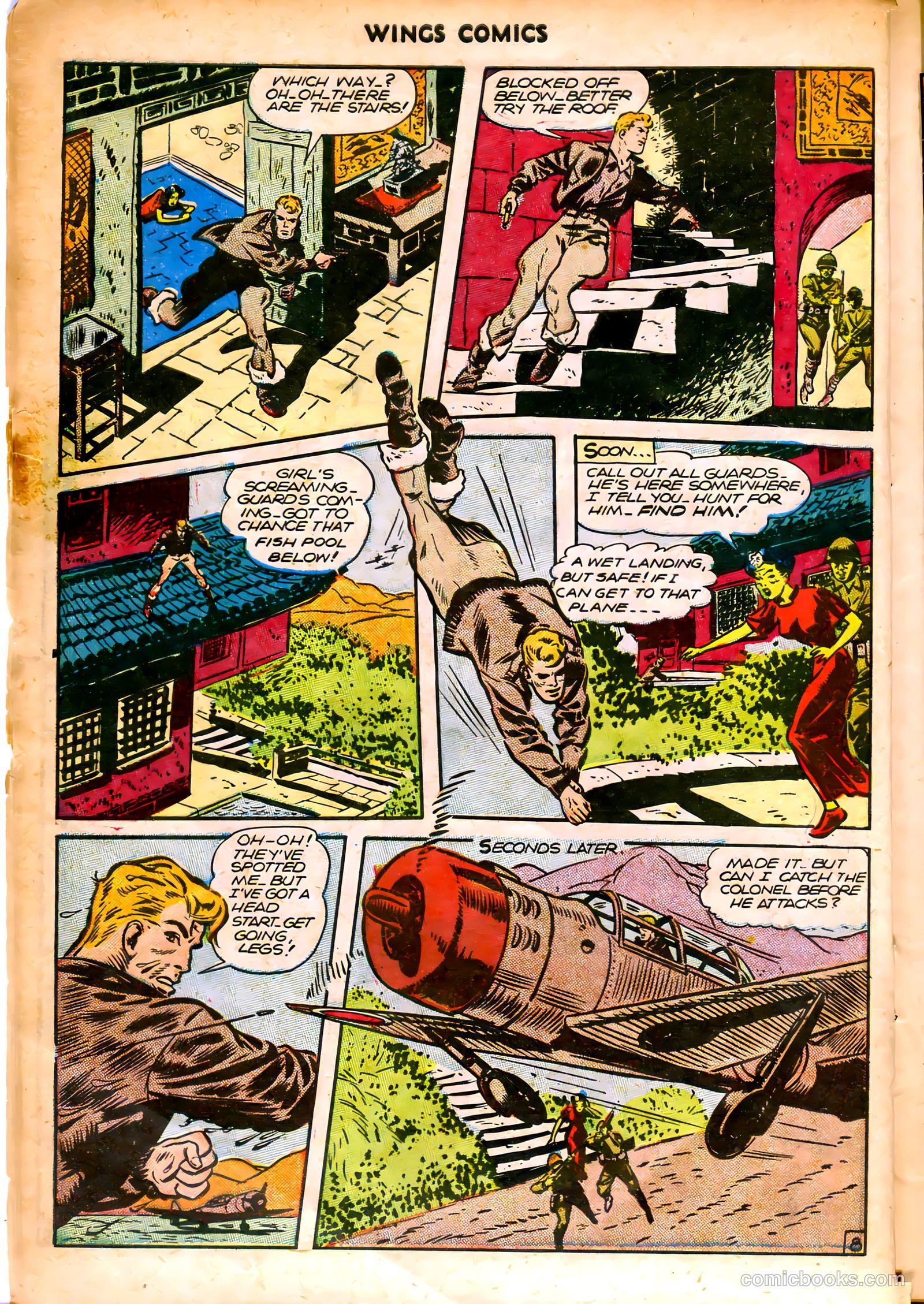 Wings Comics #70 (1946) — page 10 of 52