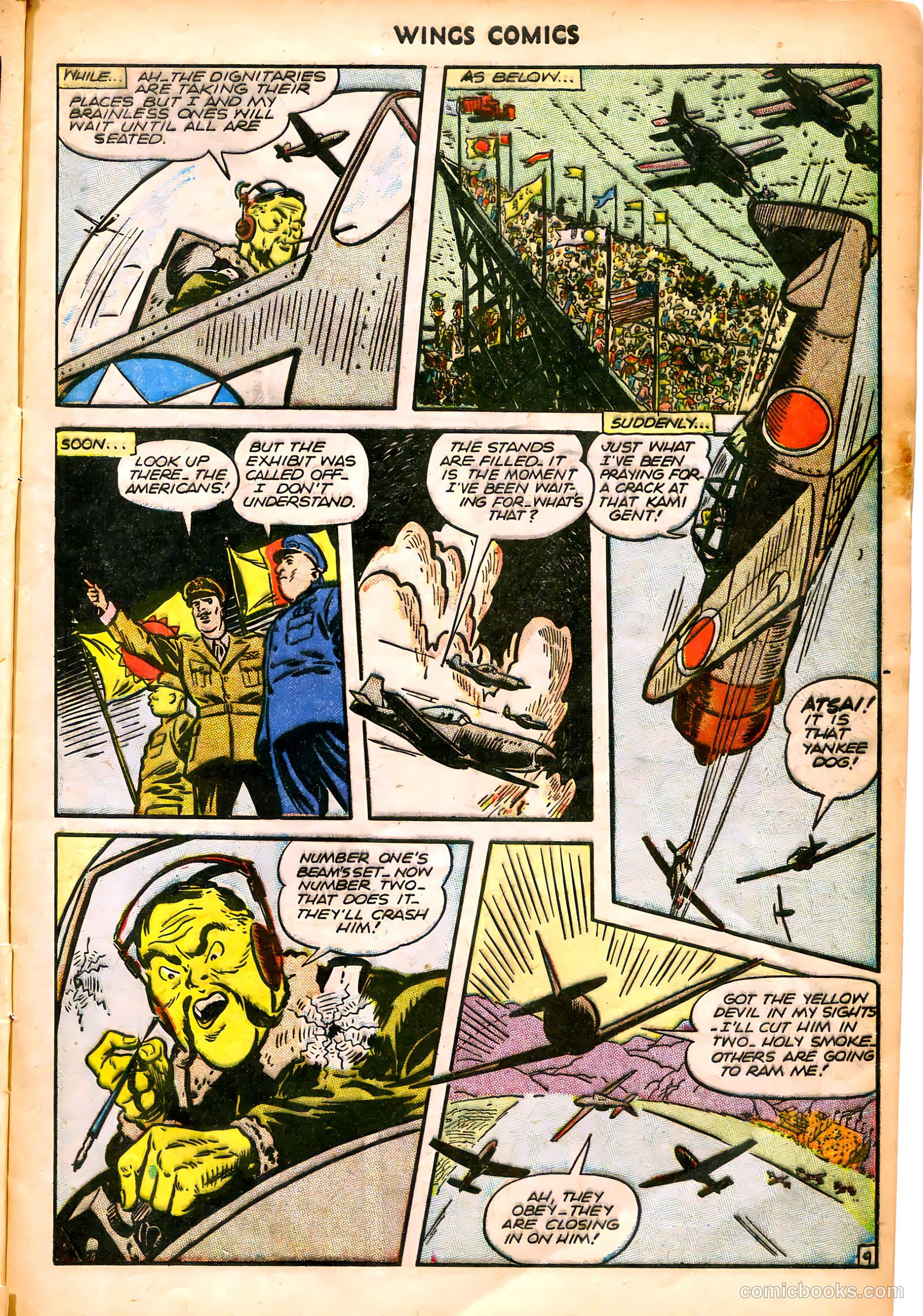 Wings Comics #70 (1946) — page 11 of 52