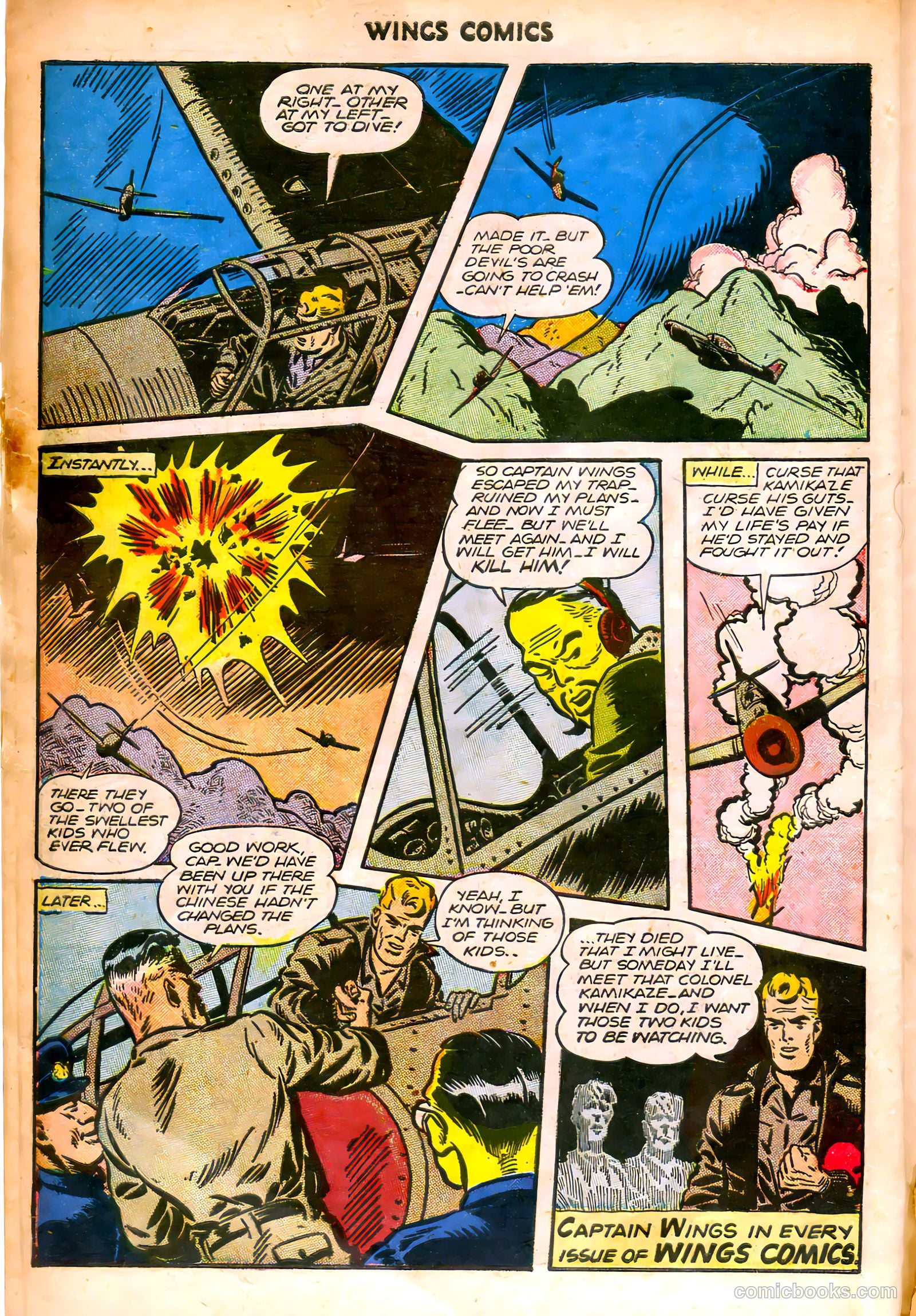 Wings Comics #70 (1946) — page 12 of 52