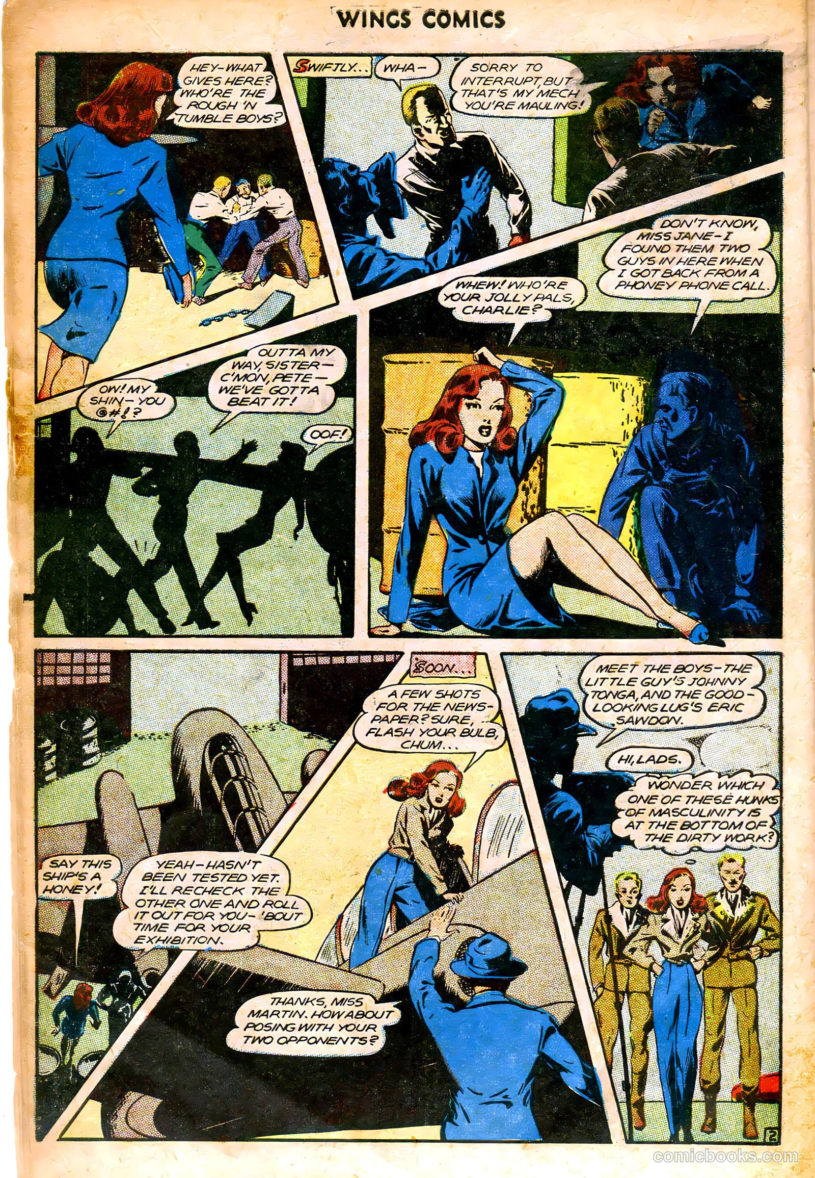 Wings Comics #70 (1946) — page 14 of 52