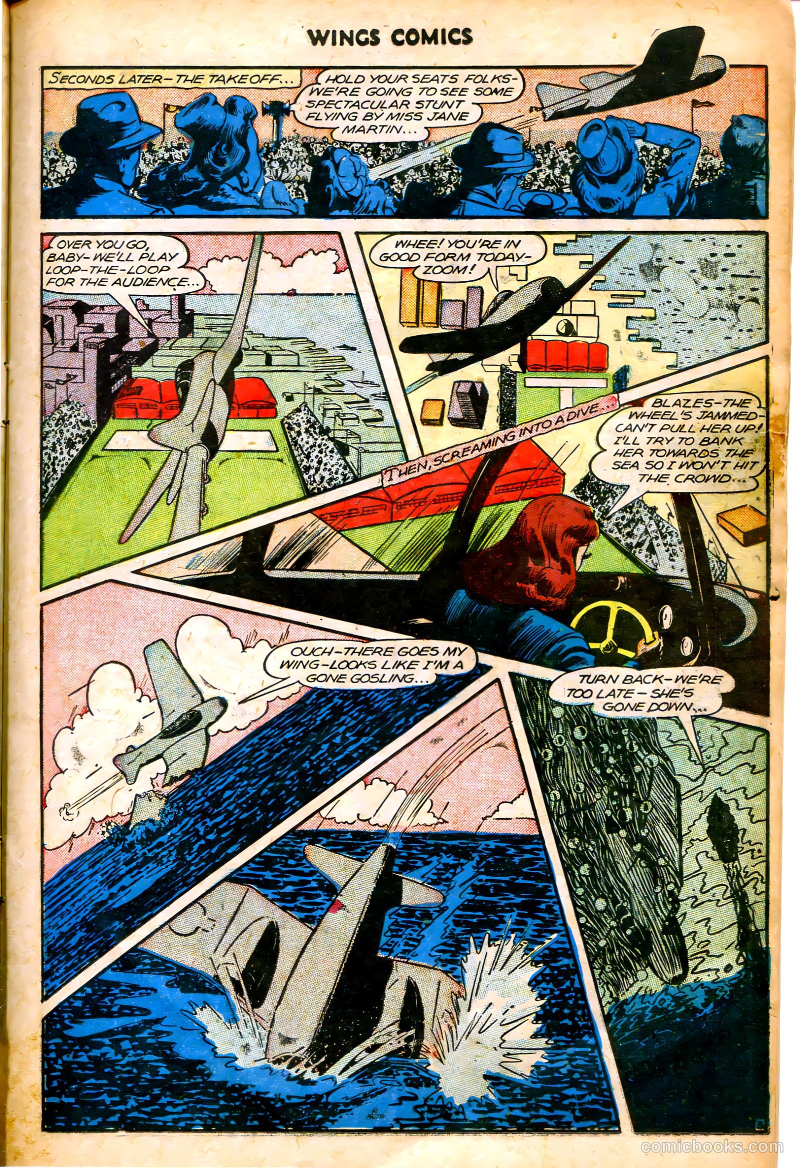 Wings Comics #70 (1946) — page 15 of 52