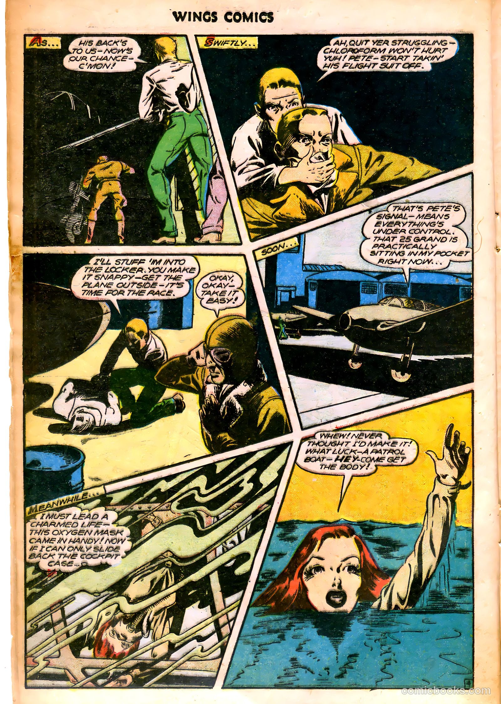 Wings Comics #70 (1946) — page 16 of 52