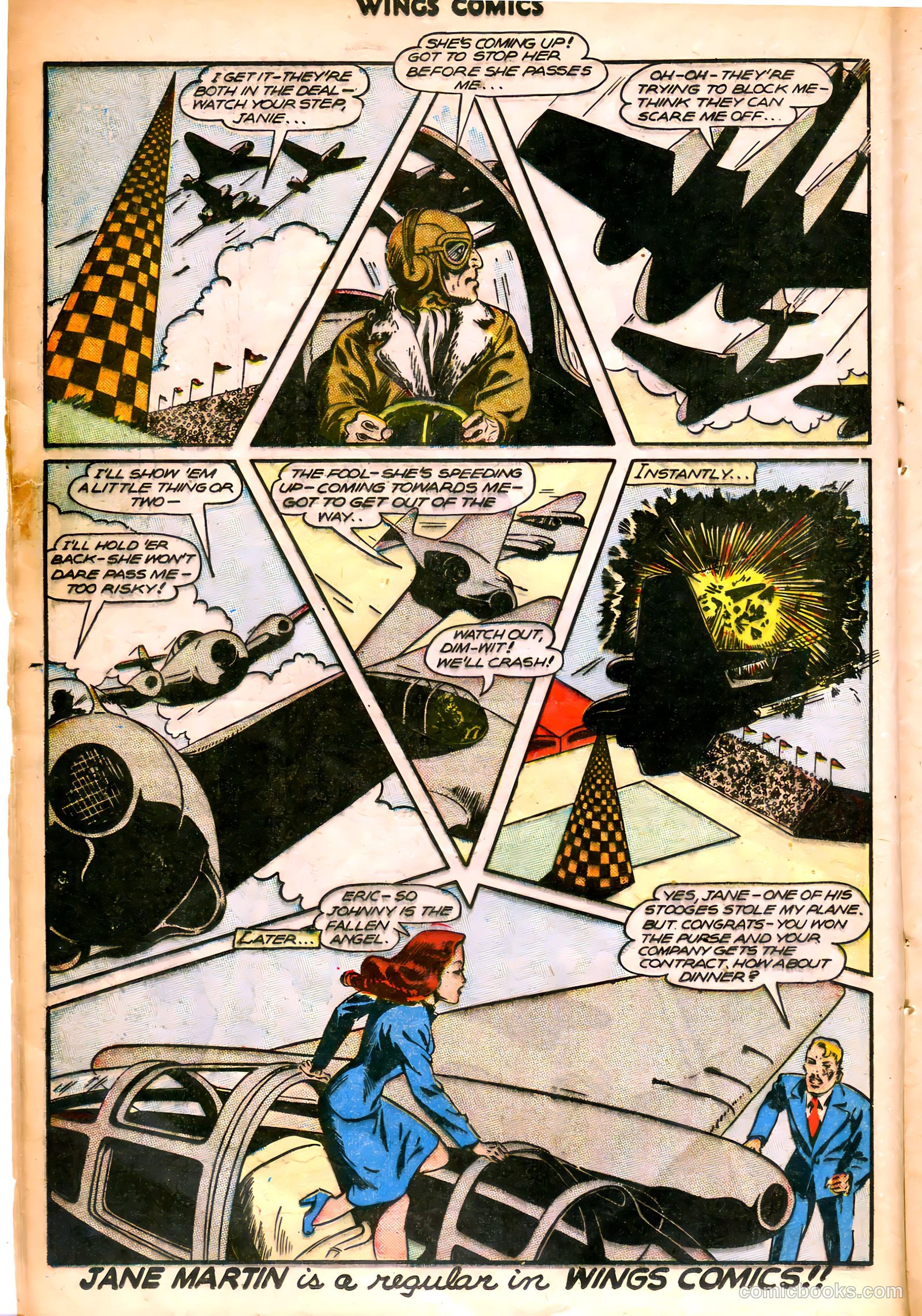Wings Comics #70 (1946) — page 18 of 52