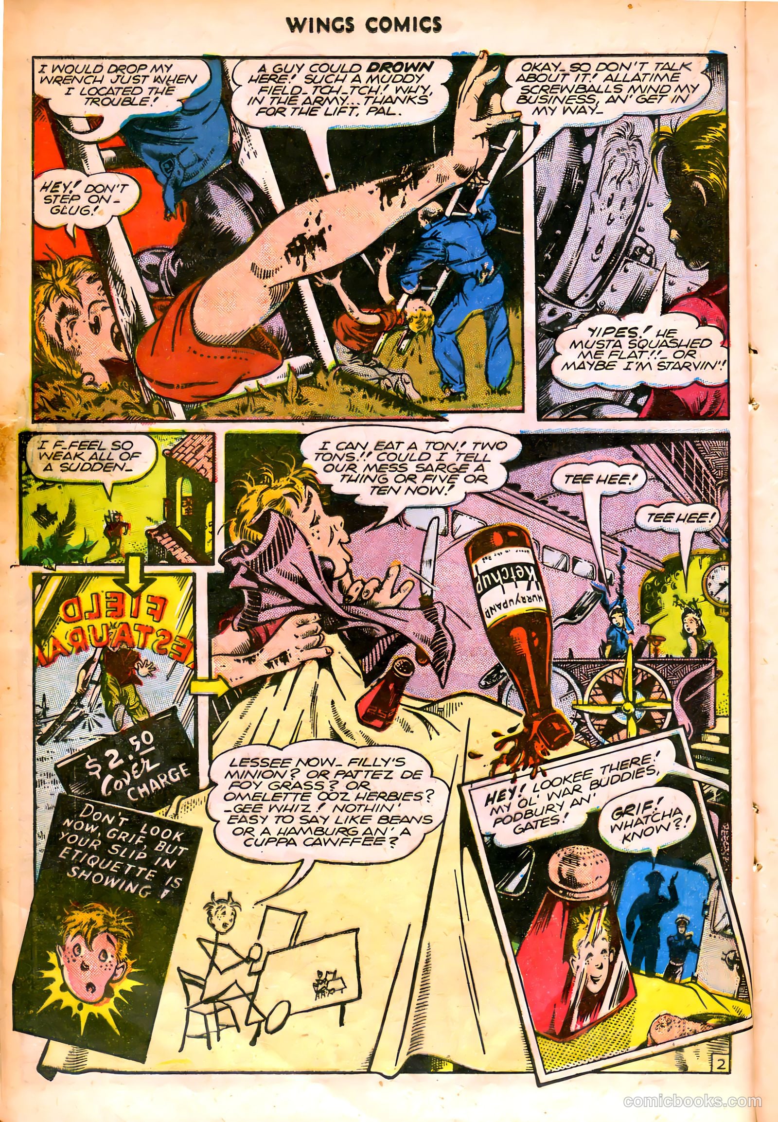 Wings Comics #70 (1946) — page 20 of 52