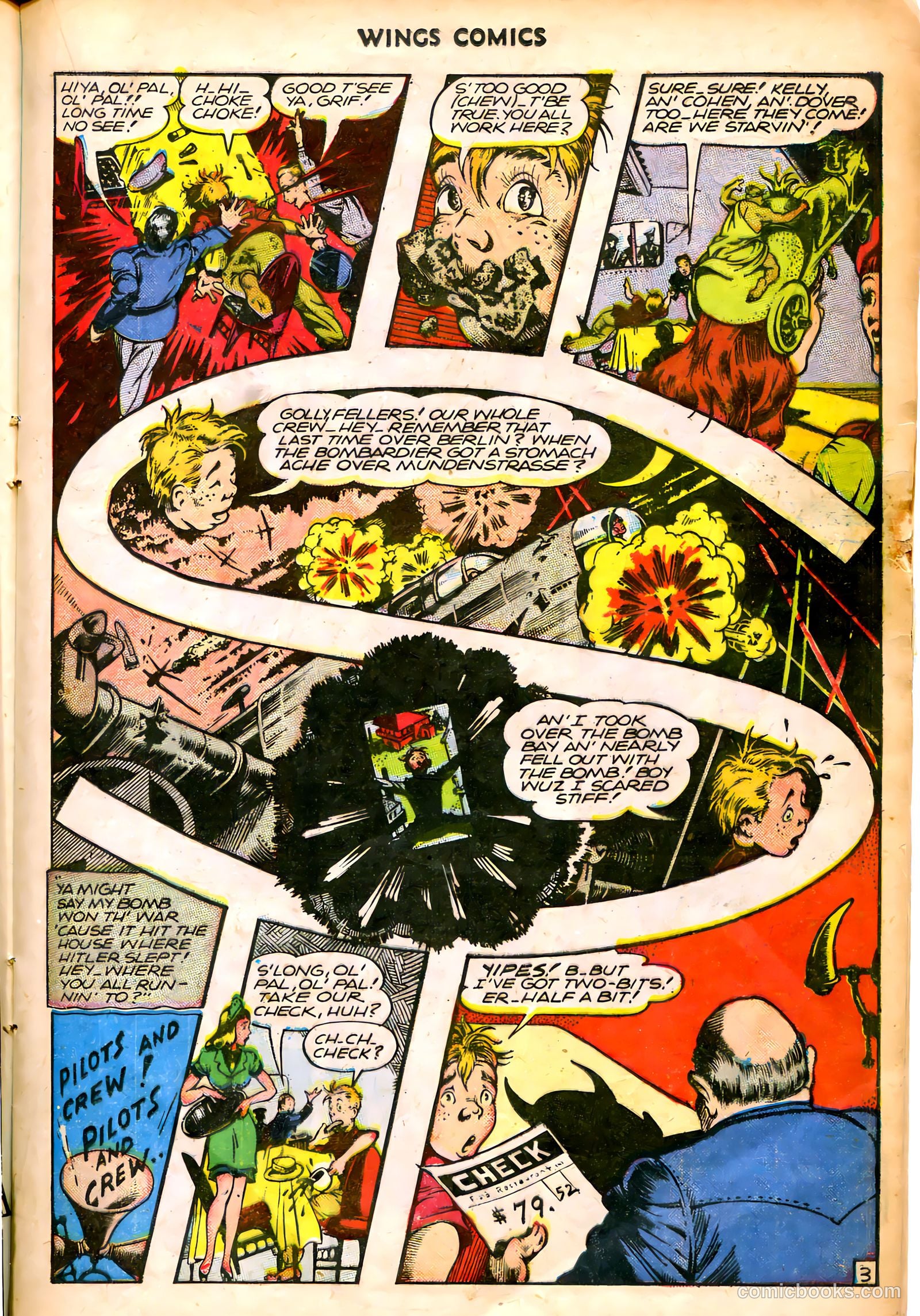 Wings Comics #70 (1946) — page 21 of 52