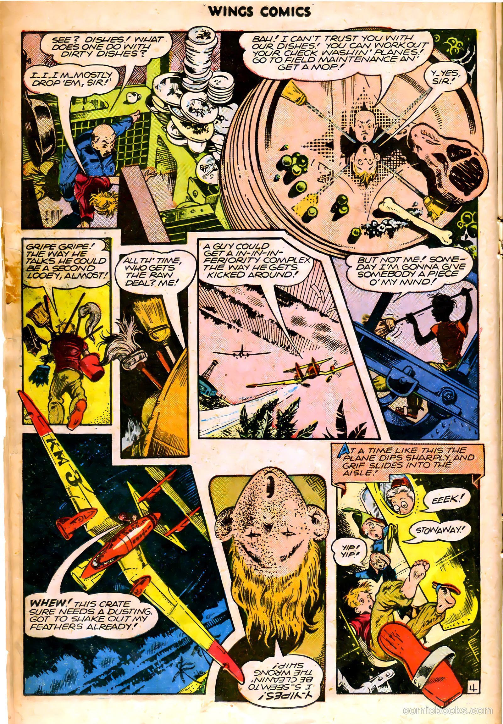 Wings Comics #70 (1946) — page 22 of 52