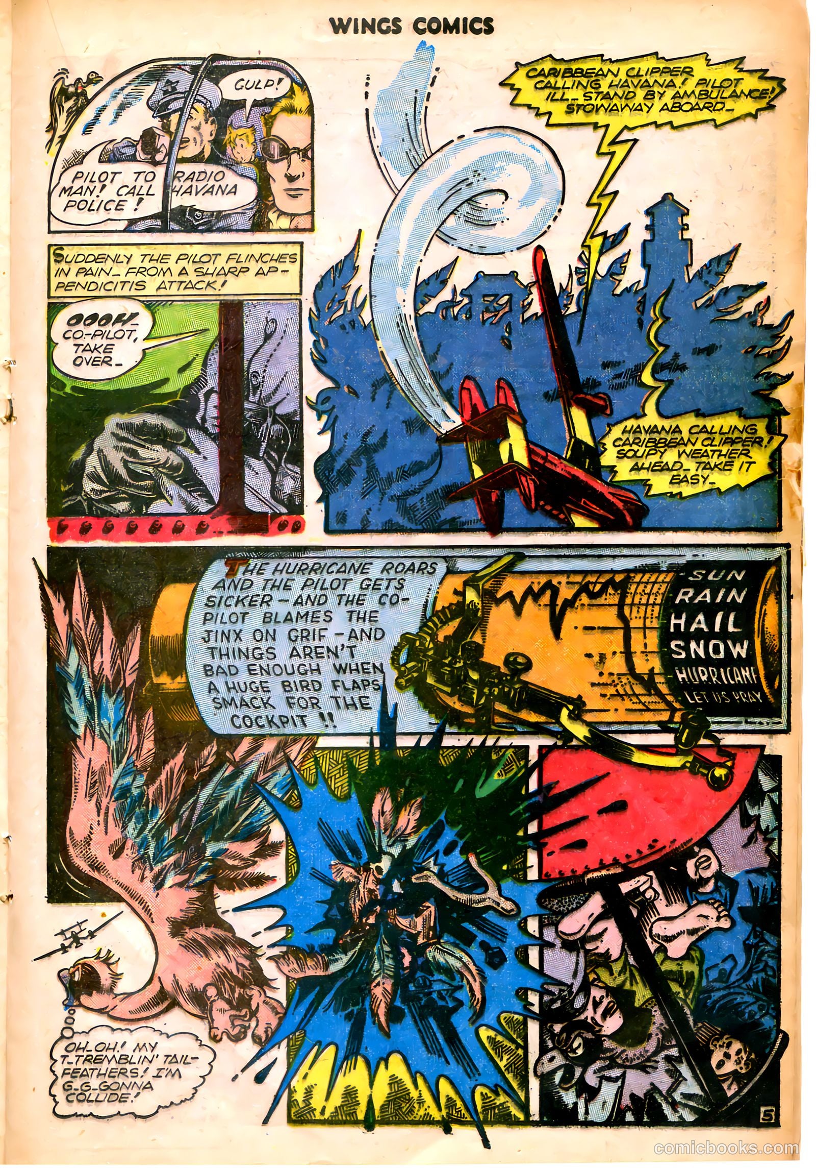 Wings Comics #70 (1946) — page 23 of 52