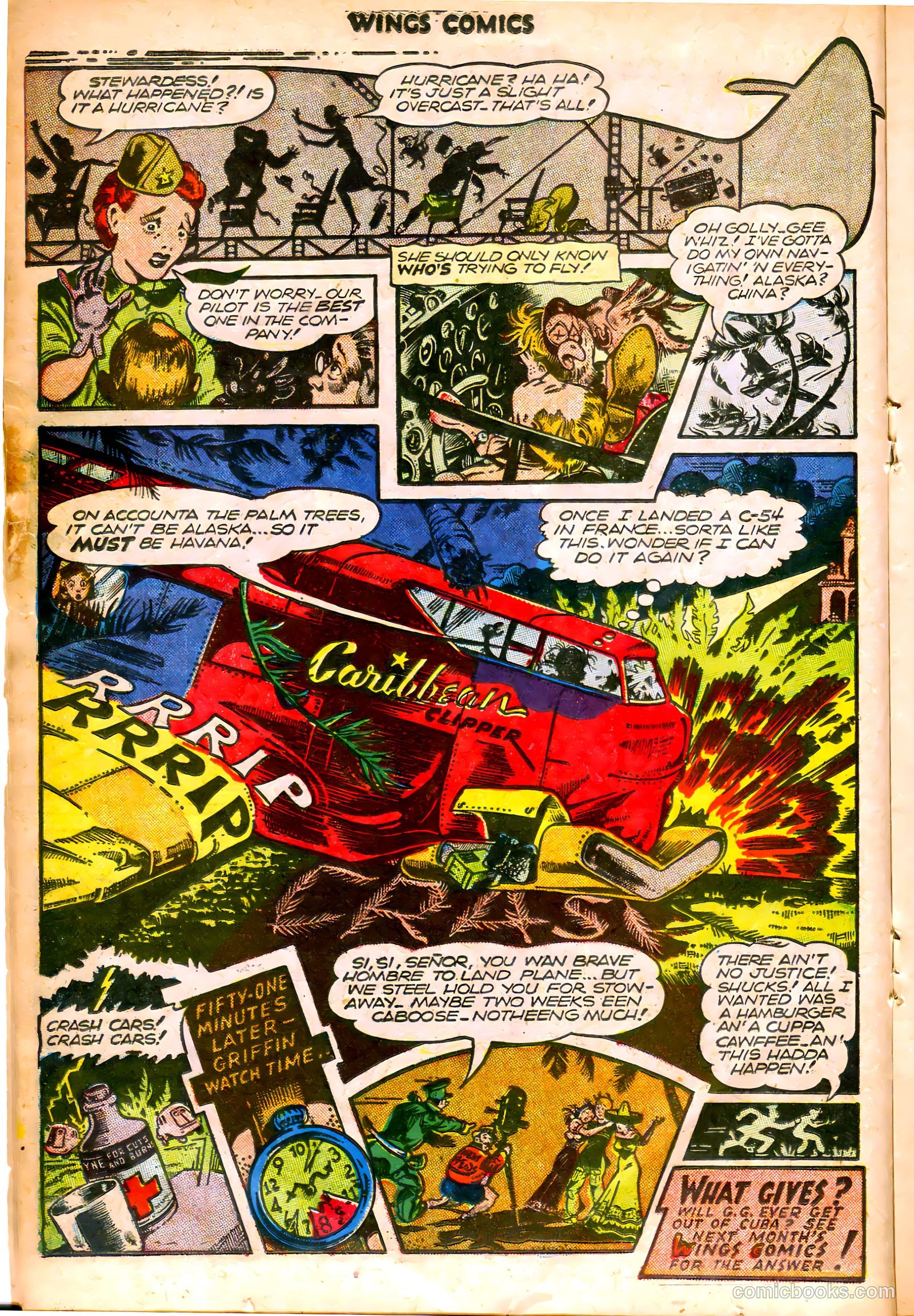 Wings Comics #70 (1946) — page 24 of 52