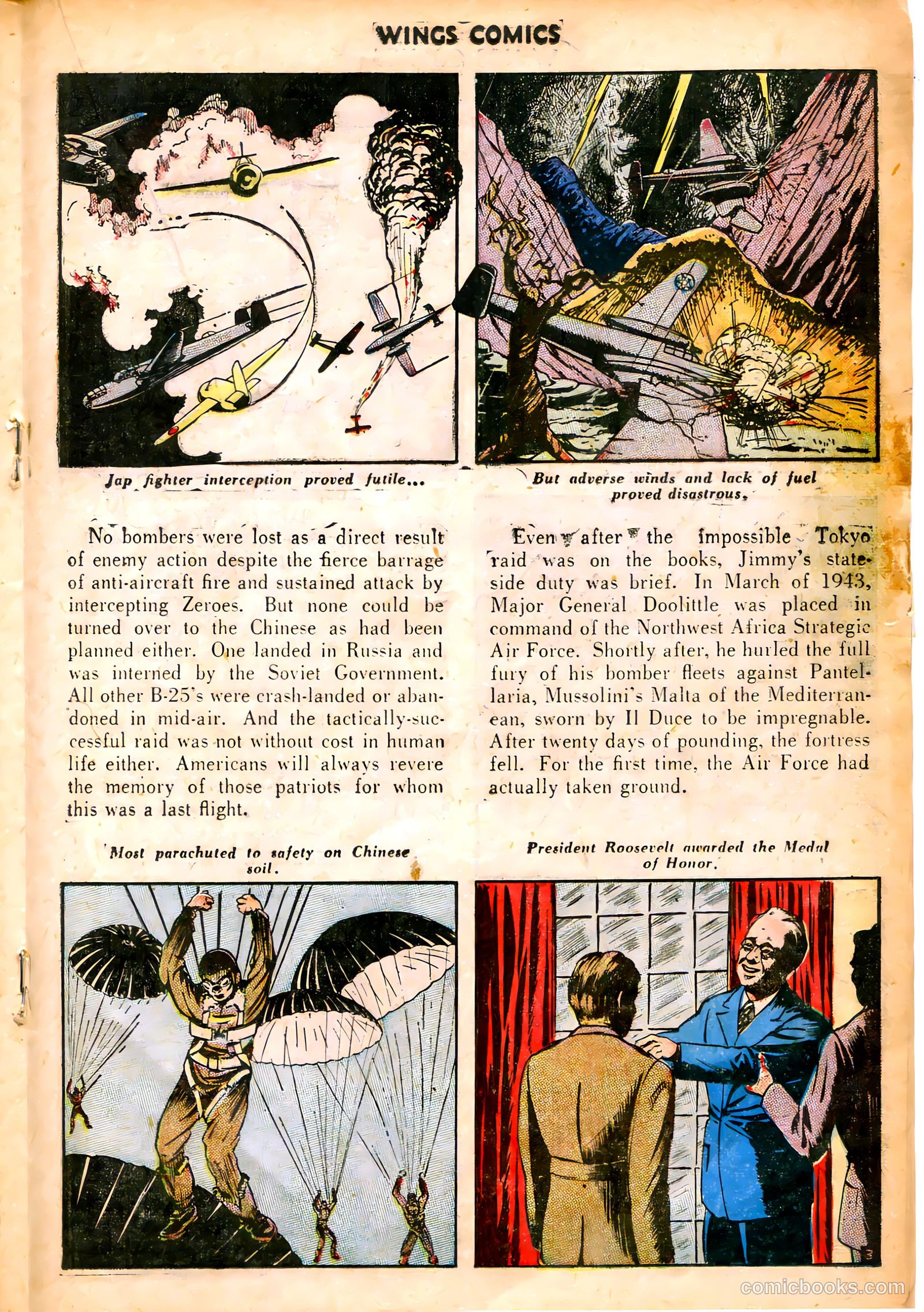 Wings Comics #70 (1946) — page 27 of 52