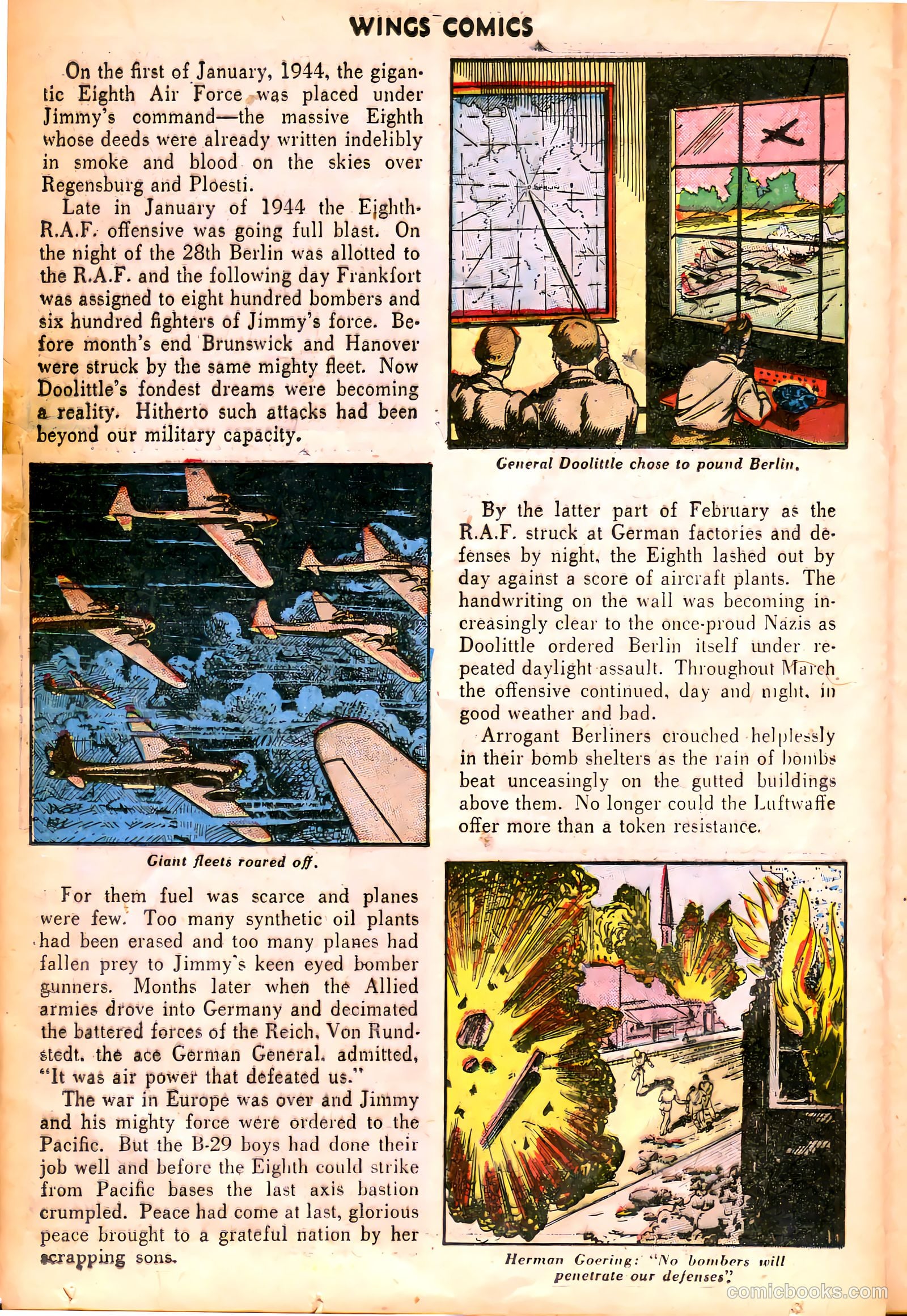 Wings Comics #70 (1946) — page 28 of 52