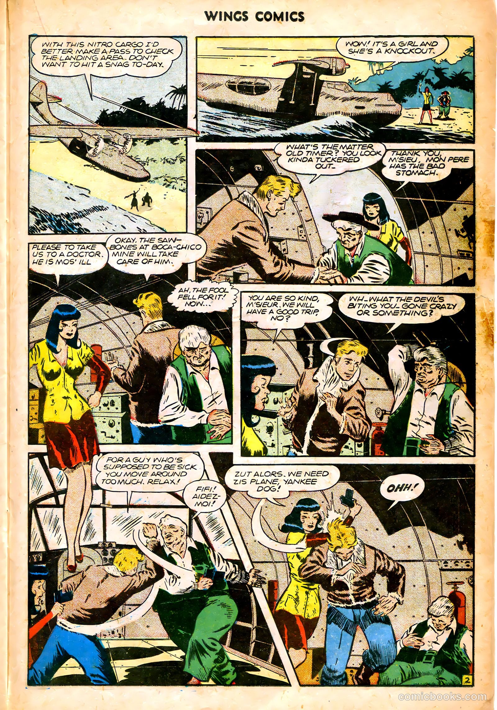 Wings Comics #70 (1946) — page 31 of 52
