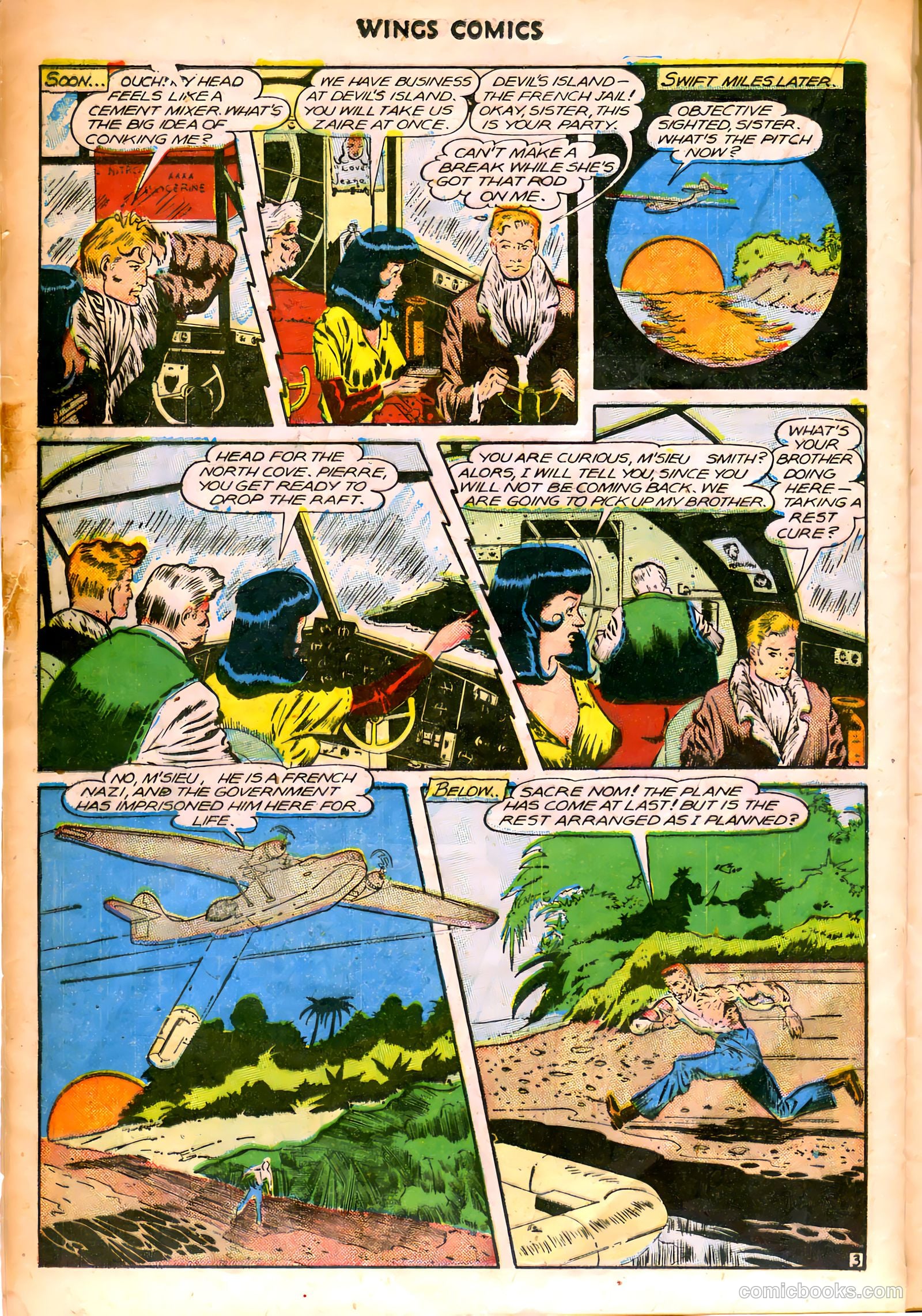 Wings Comics #70 (1946) — page 32 of 52