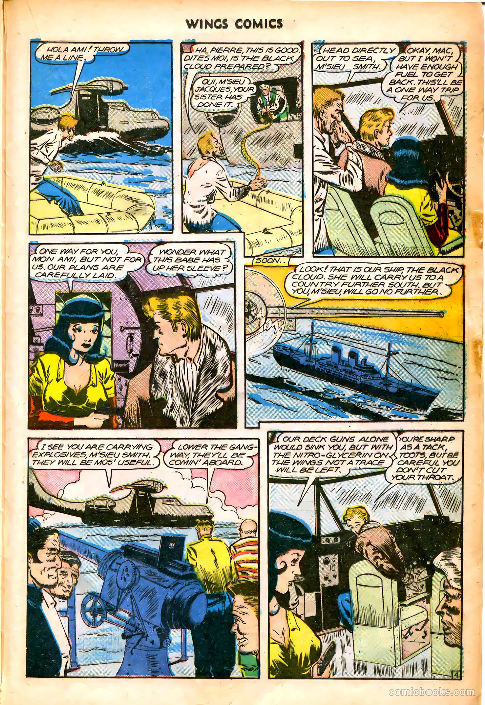 Wings Comics #70 (1946) — page 33 of 52