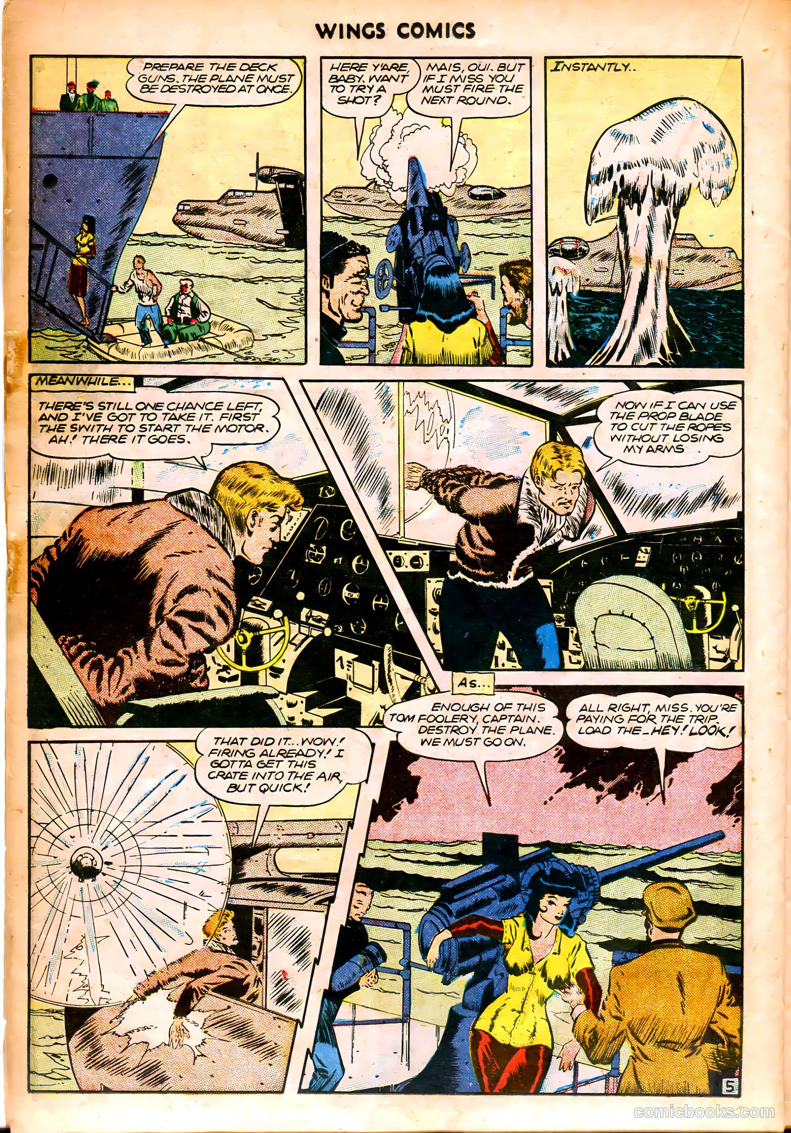 Wings Comics #70 (1946) — page 34 of 52